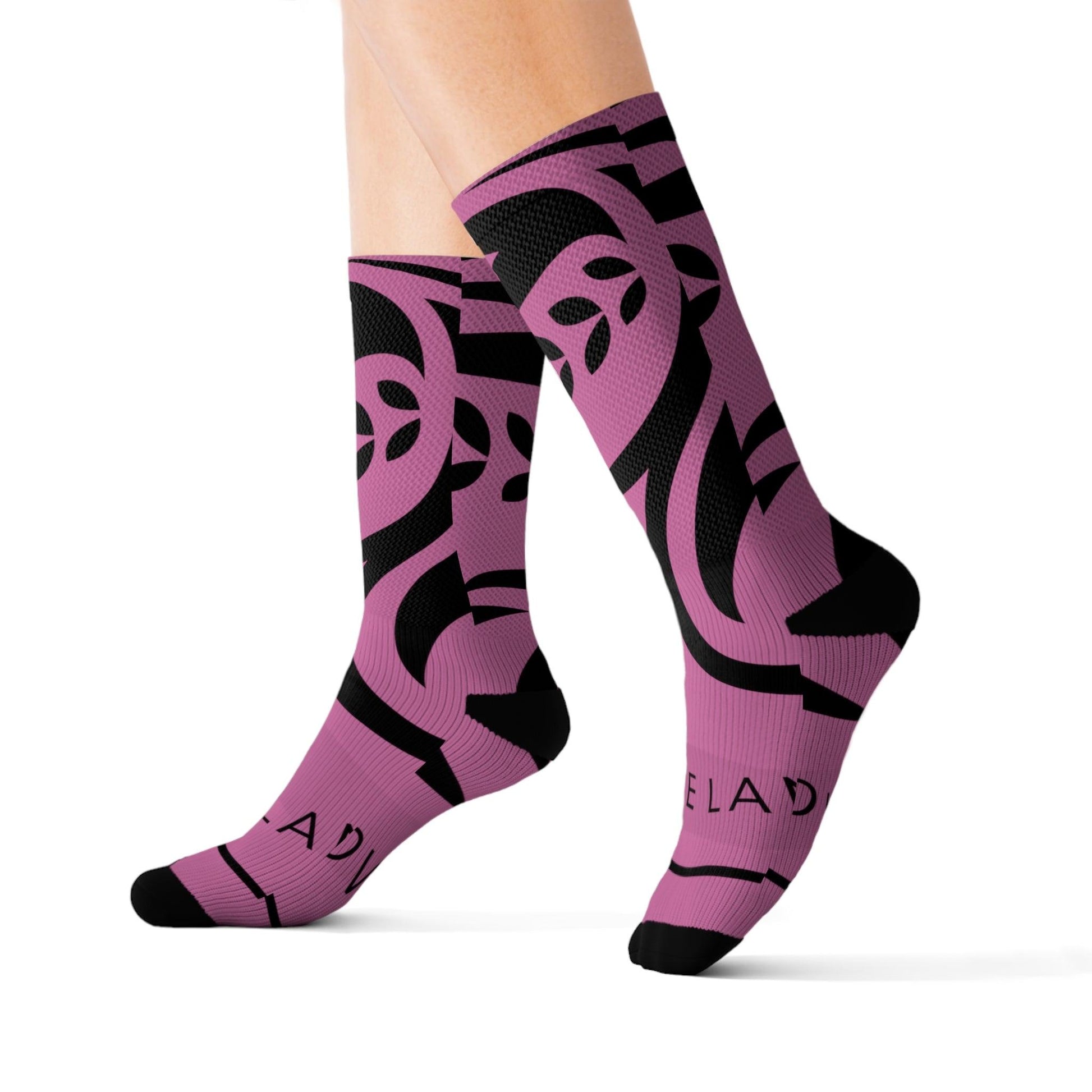 Coffeebre Lifestyle Pink Socks - COFFEEBRE