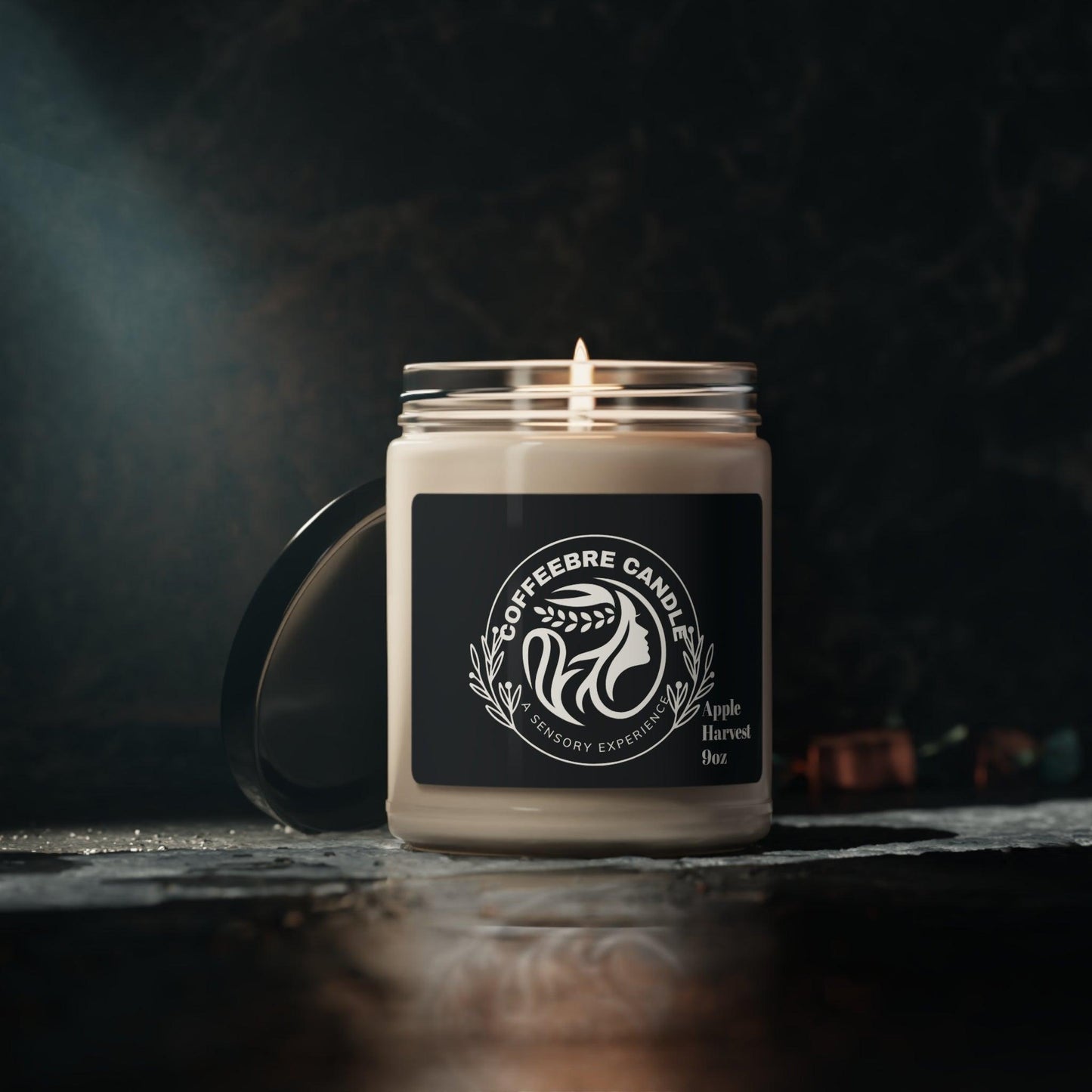 Coffeebre Luxury Apple Harvest Scented Soy Candle, 9oz - COFFEEBRE