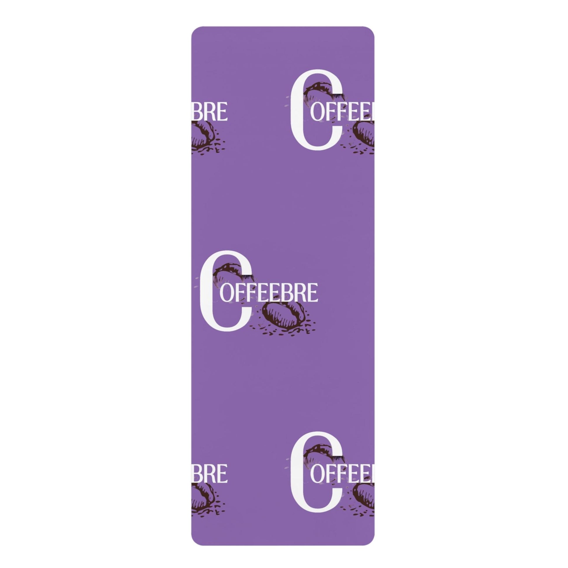 Coffeebre Purple Rubber Yoga Mat - COFFEEBRE
