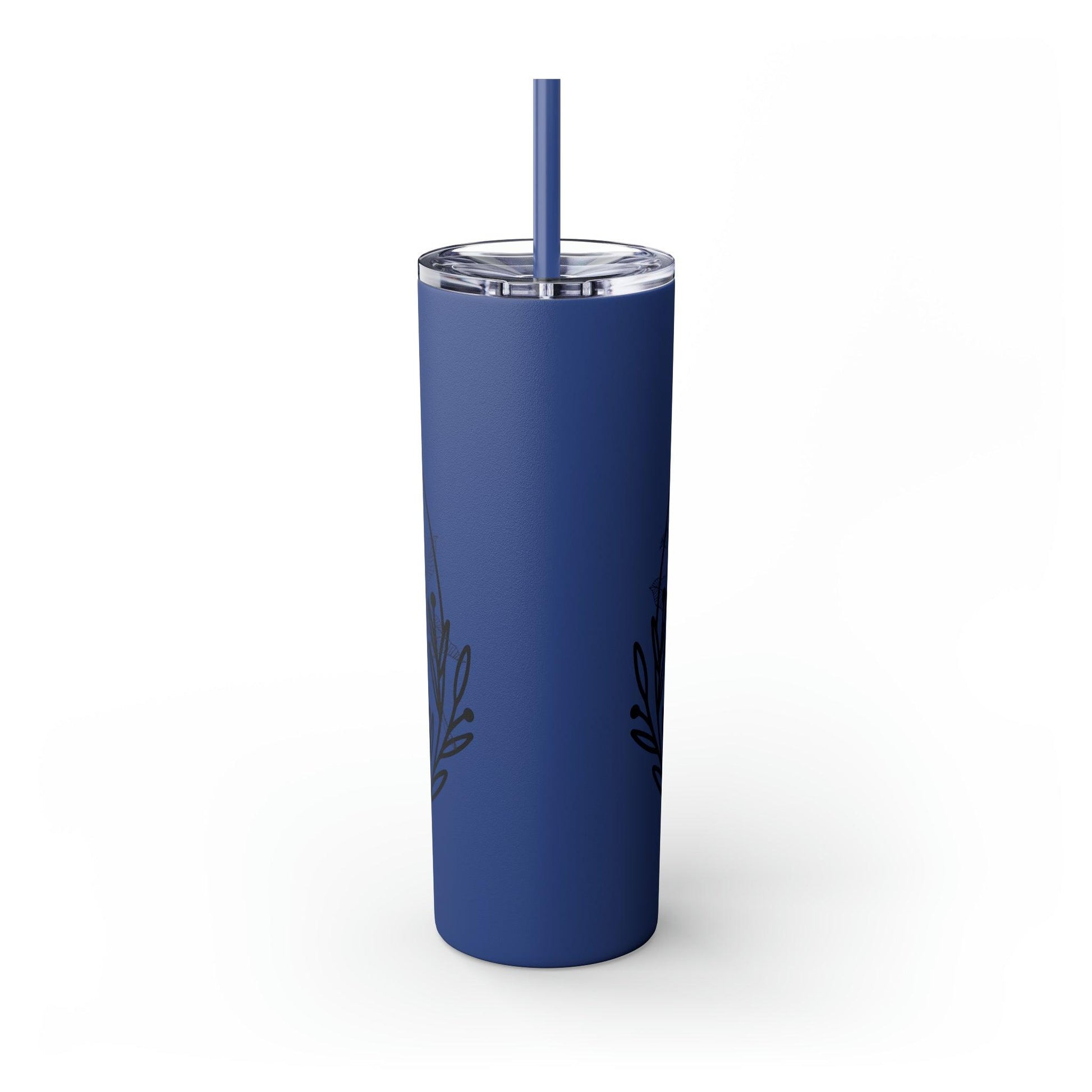 Coffeebre Skinny Travel Tumbler with Straw, 20oz - COFFEEBRE