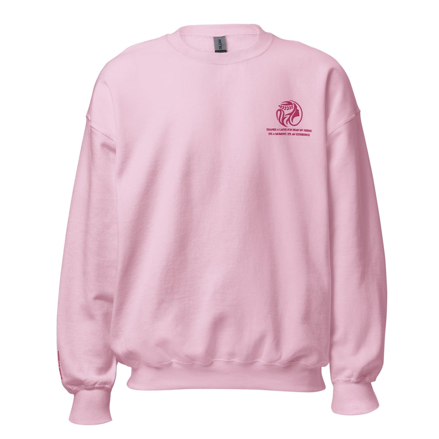 Coffeebre Unisex Embroidered Crewneck Sweater - COFFEEBRE