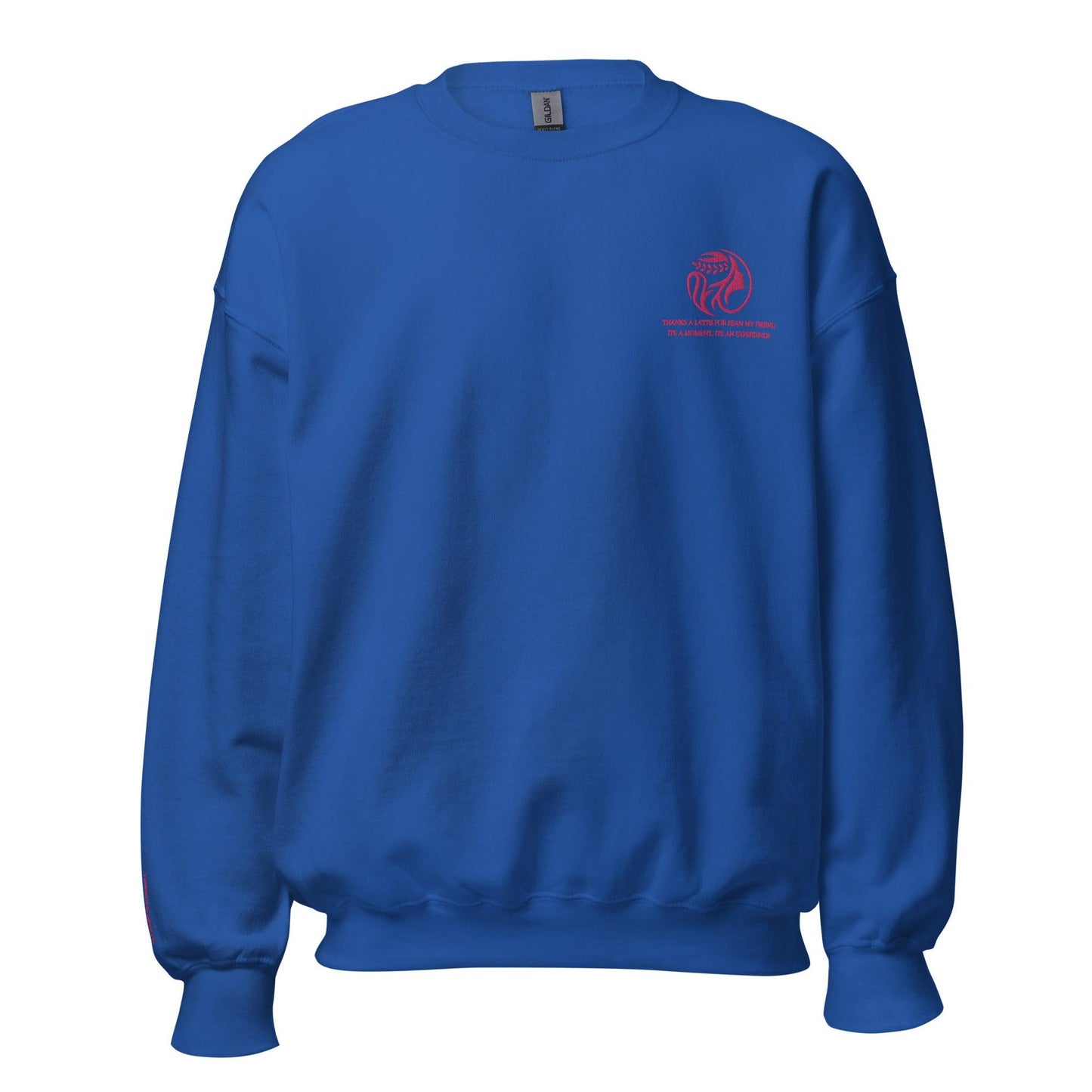 Coffeebre Unisex Embroidered Crewneck Sweater - COFFEEBRE