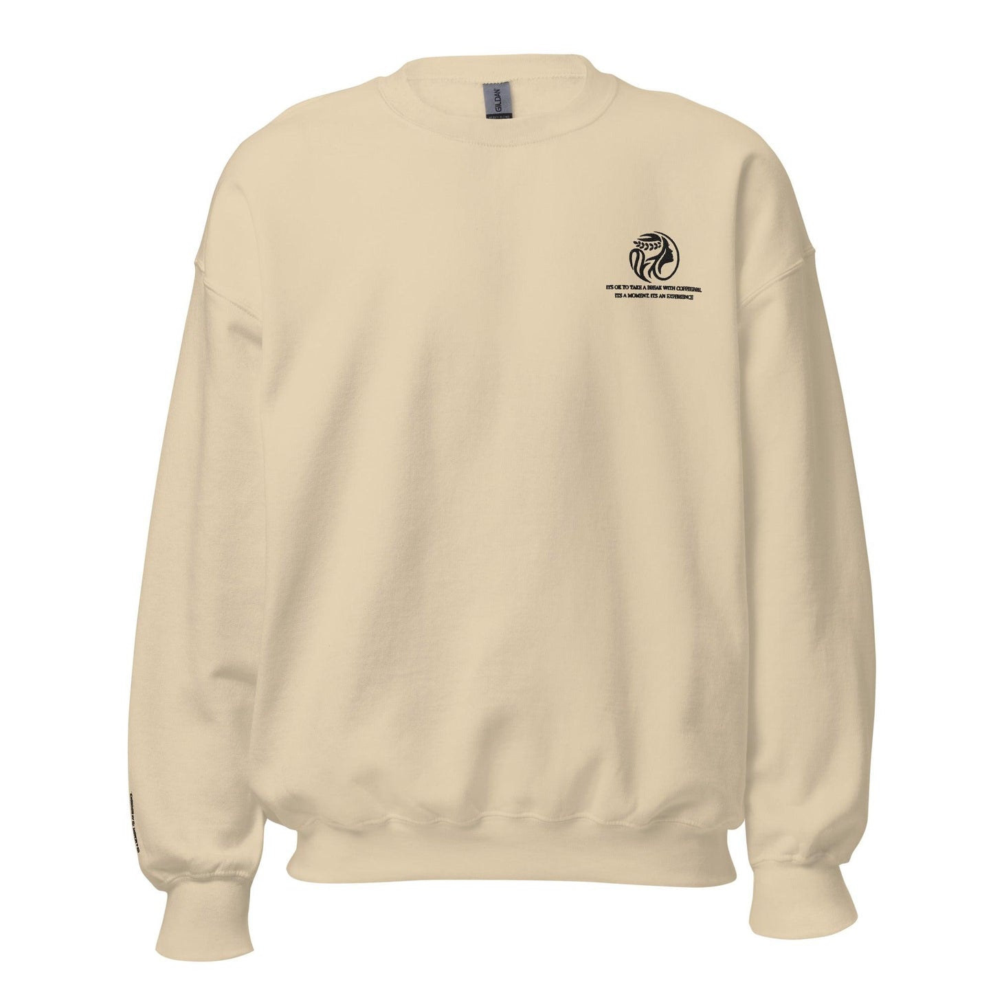 Coffeebre Unisex Embroidery Coffee Sweatshirt - COFFEEBRE