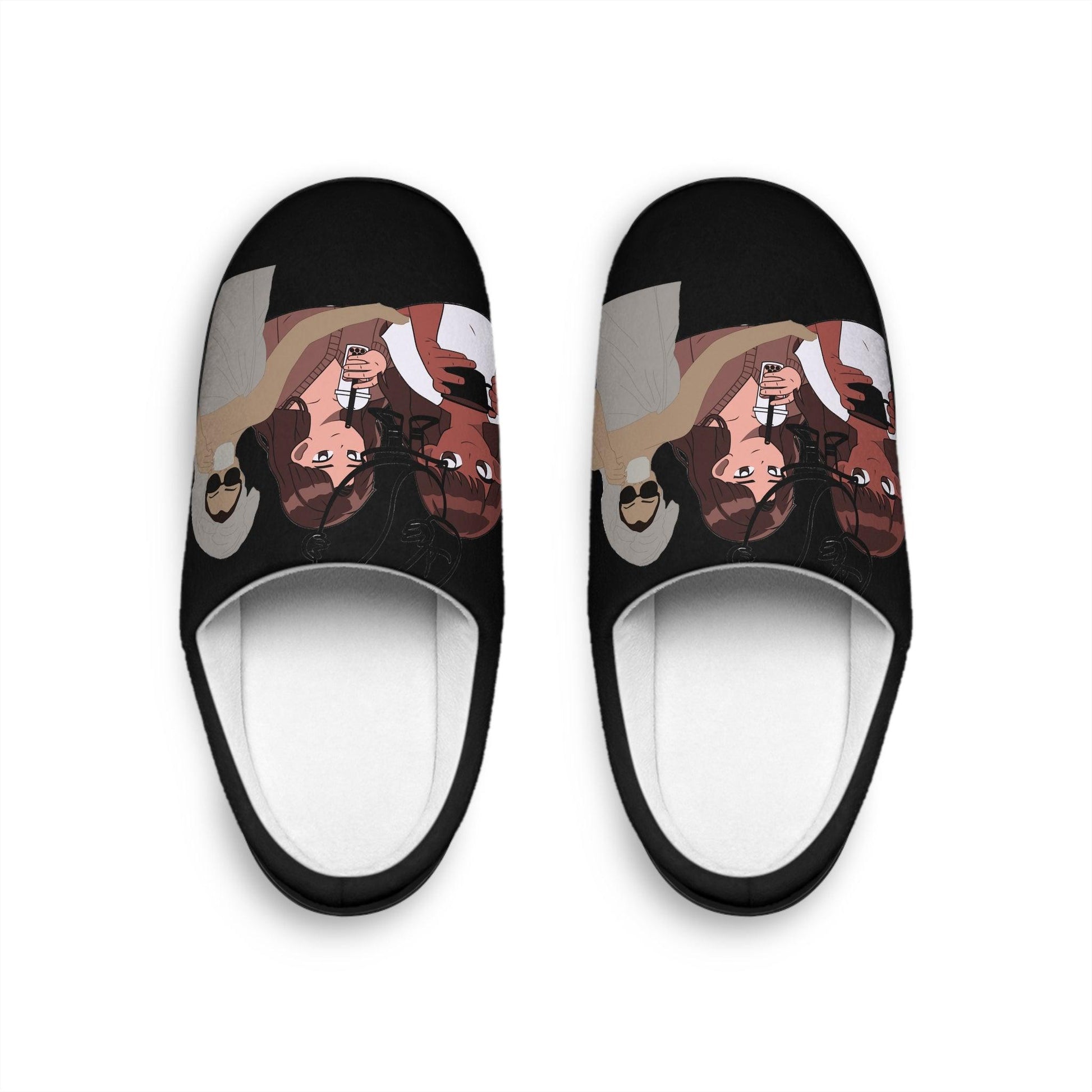 Coffeebre Women's Black Indoor Slippers