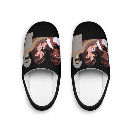 Coffeebre Women's Black Indoor Slippers