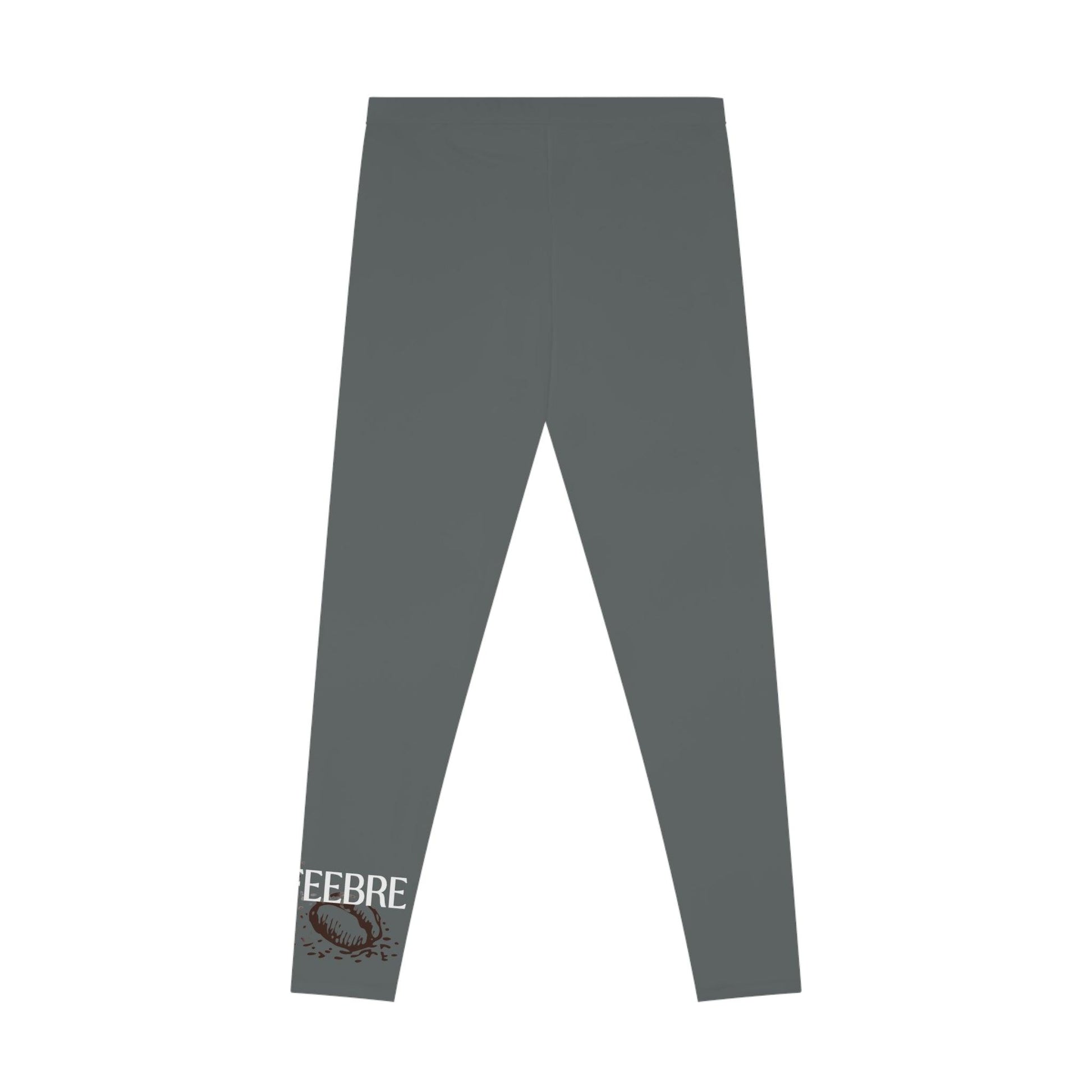 Dark Grey Stretchy Leggings - COFFEEBRE