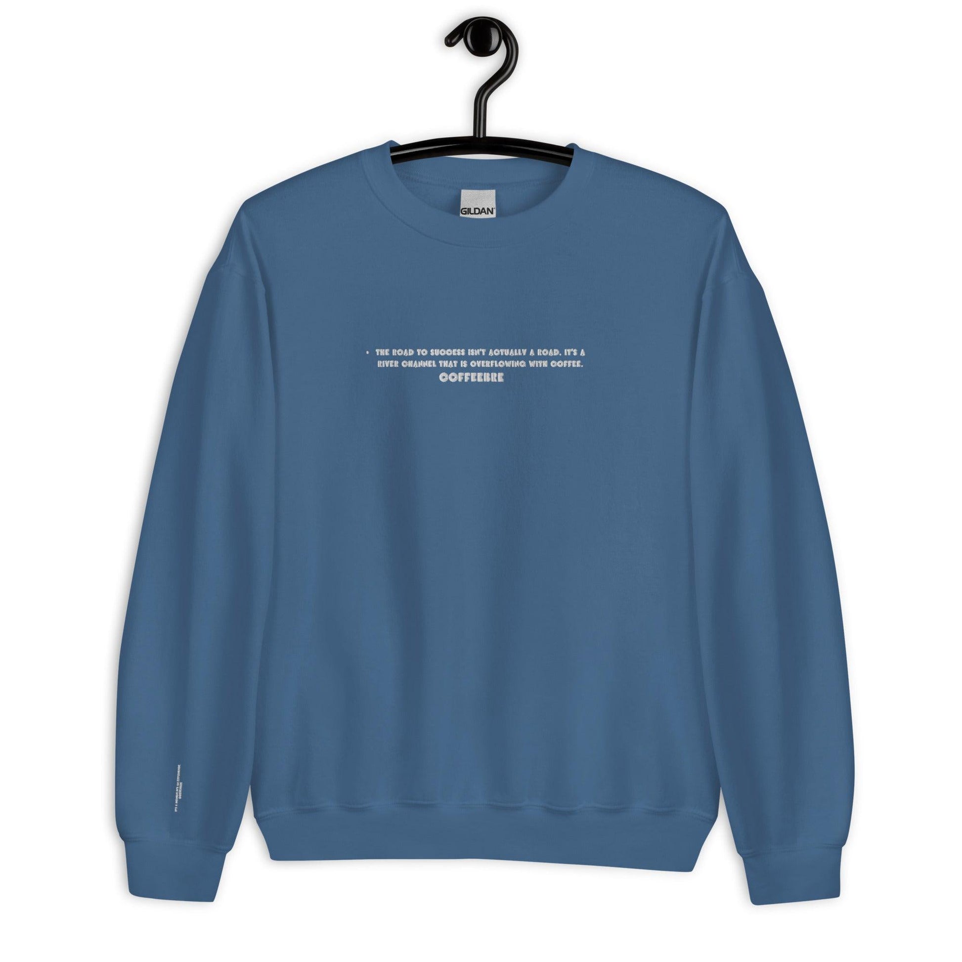 Embroidered Coffee Lifestyle Unisex Sweatshirts - COFFEEBRE