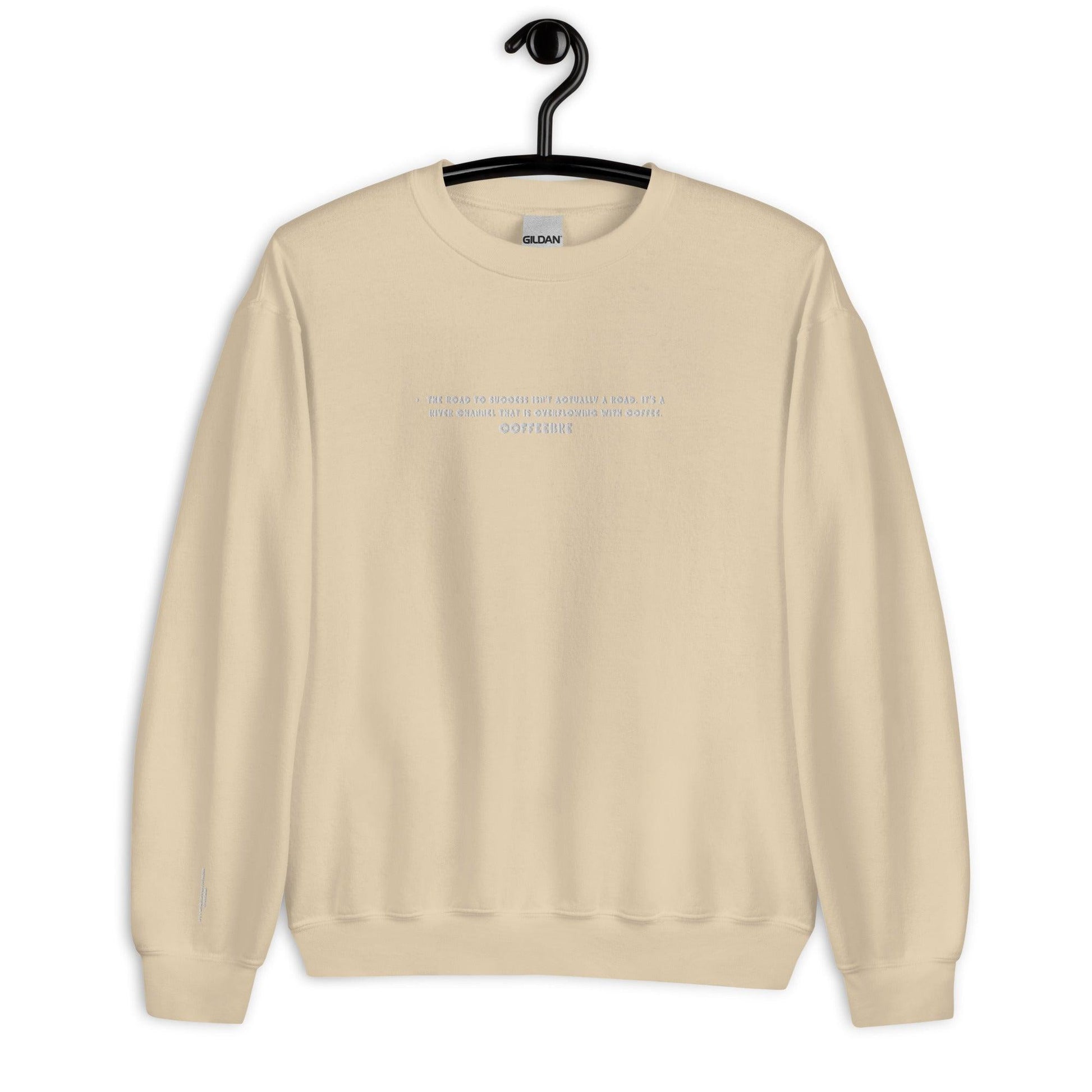 Embroidered Coffee Lifestyle Unisex Sweatshirts - COFFEEBRE