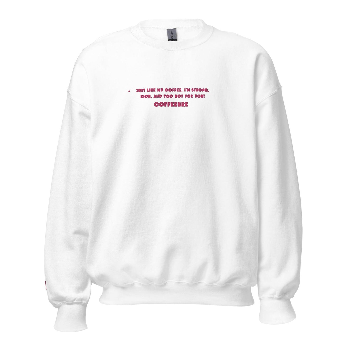 Embroidered Coffee Unisex Lifestyle Sweatshirts - COFFEEBRE