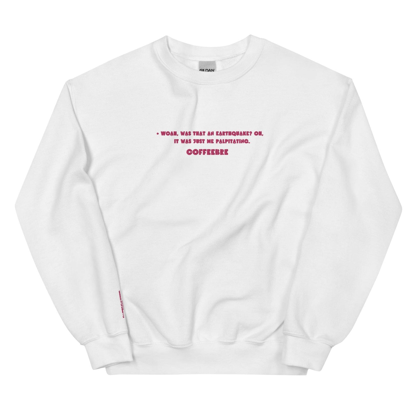 Embroidered Crewneck Coffee Unisex Lifestyle Sweatshirts - COFFEEBRE