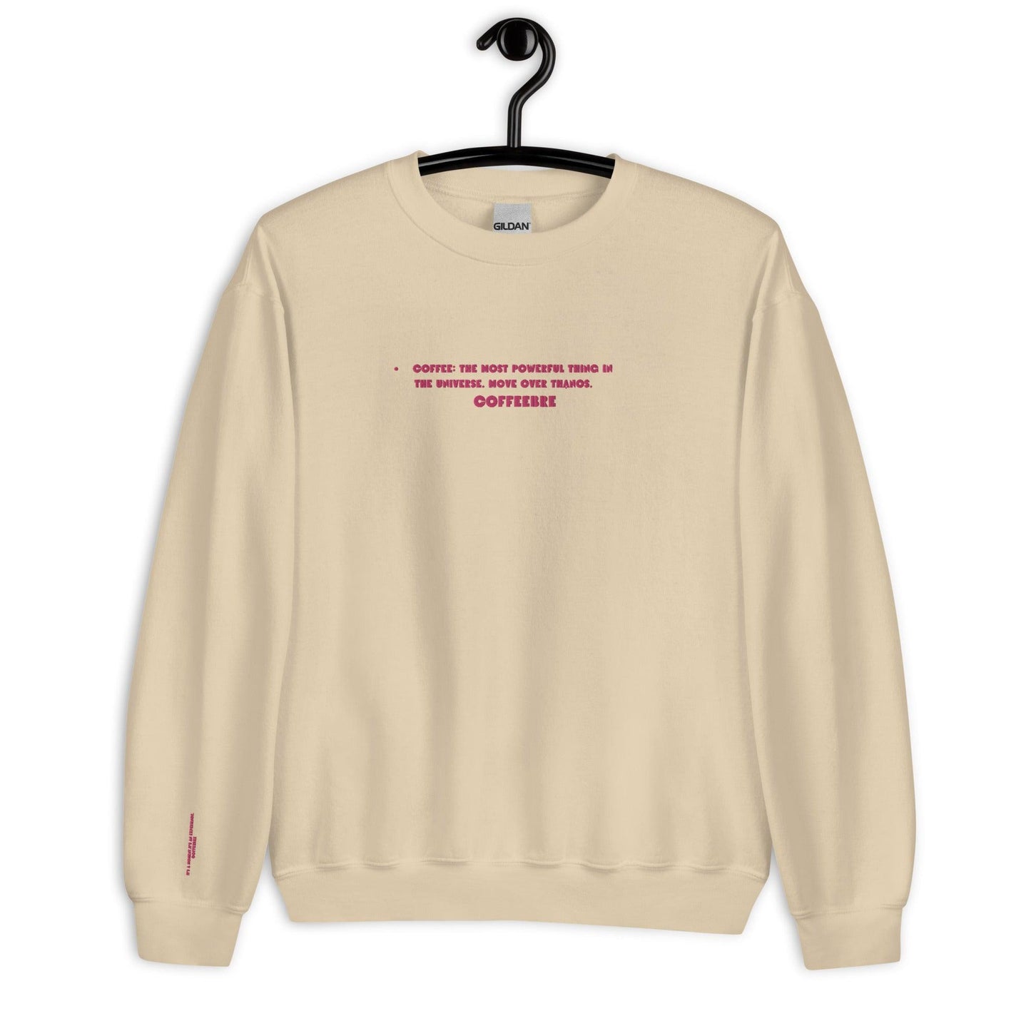 Embroidered Lifestyle Unisex Sweatshirt - COFFEEBRE