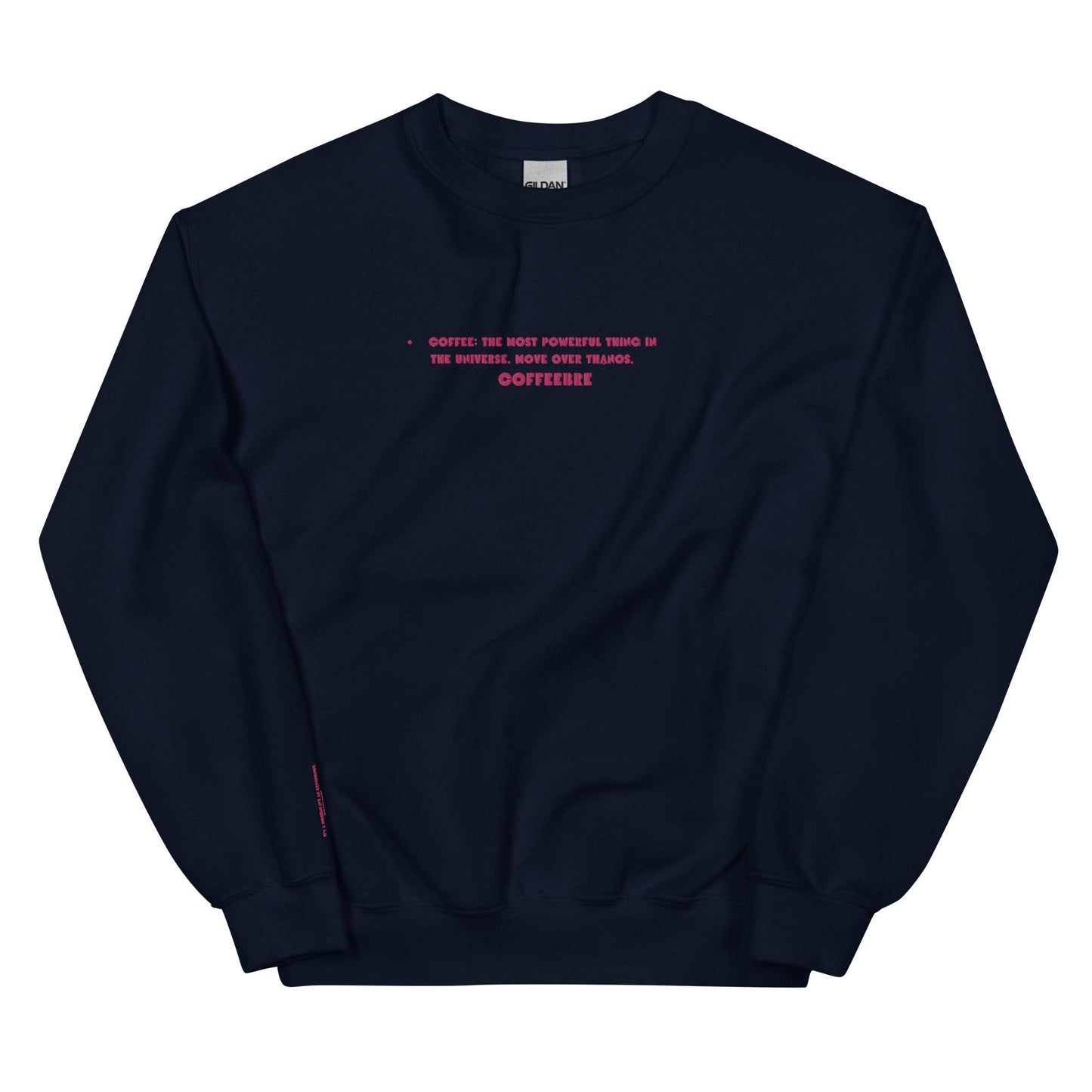 Embroidered Lifestyle Unisex Sweatshirt - COFFEEBRE
