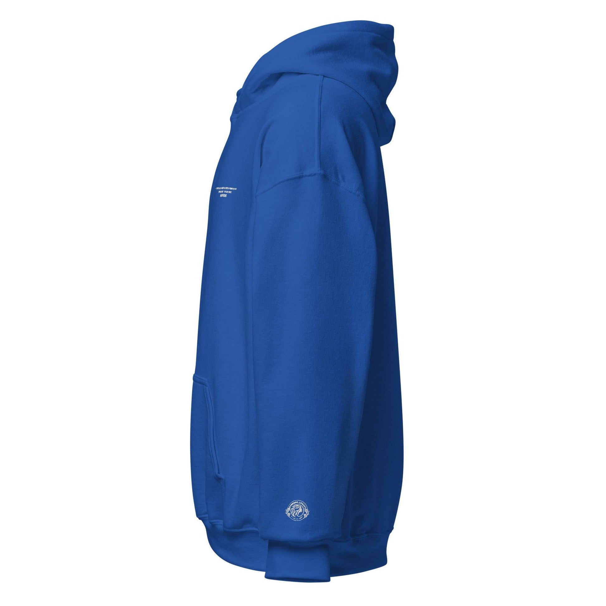 Embroidered Unisex Hooded Pullover - COFFEEBRE