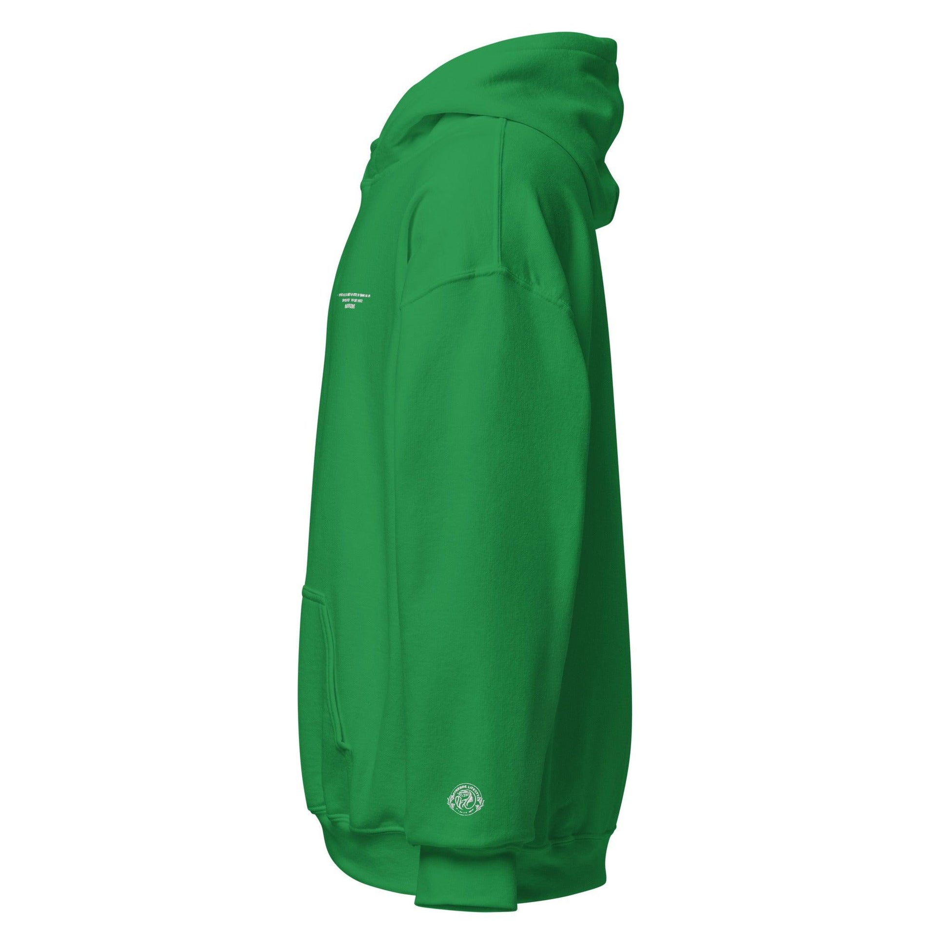Embroidered Unisex Hooded Pullover - COFFEEBRE
