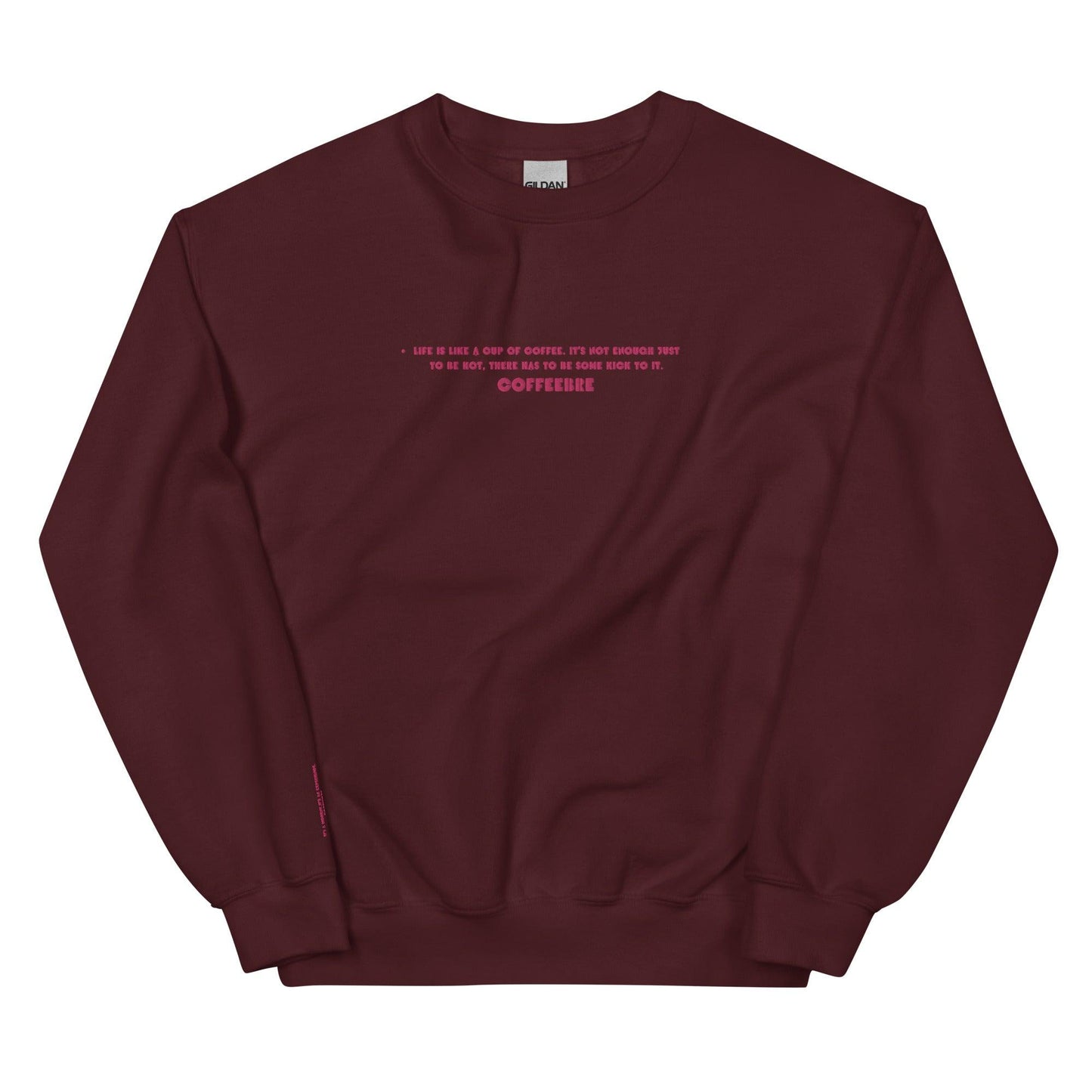 Embroidered Unisex Yoga Sweatshirts - COFFEEBRE