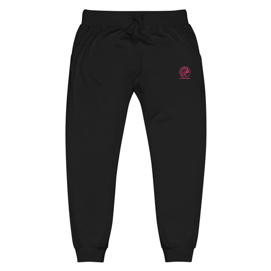 Embroidery Unisex Fleece Athleisure Sweatpants