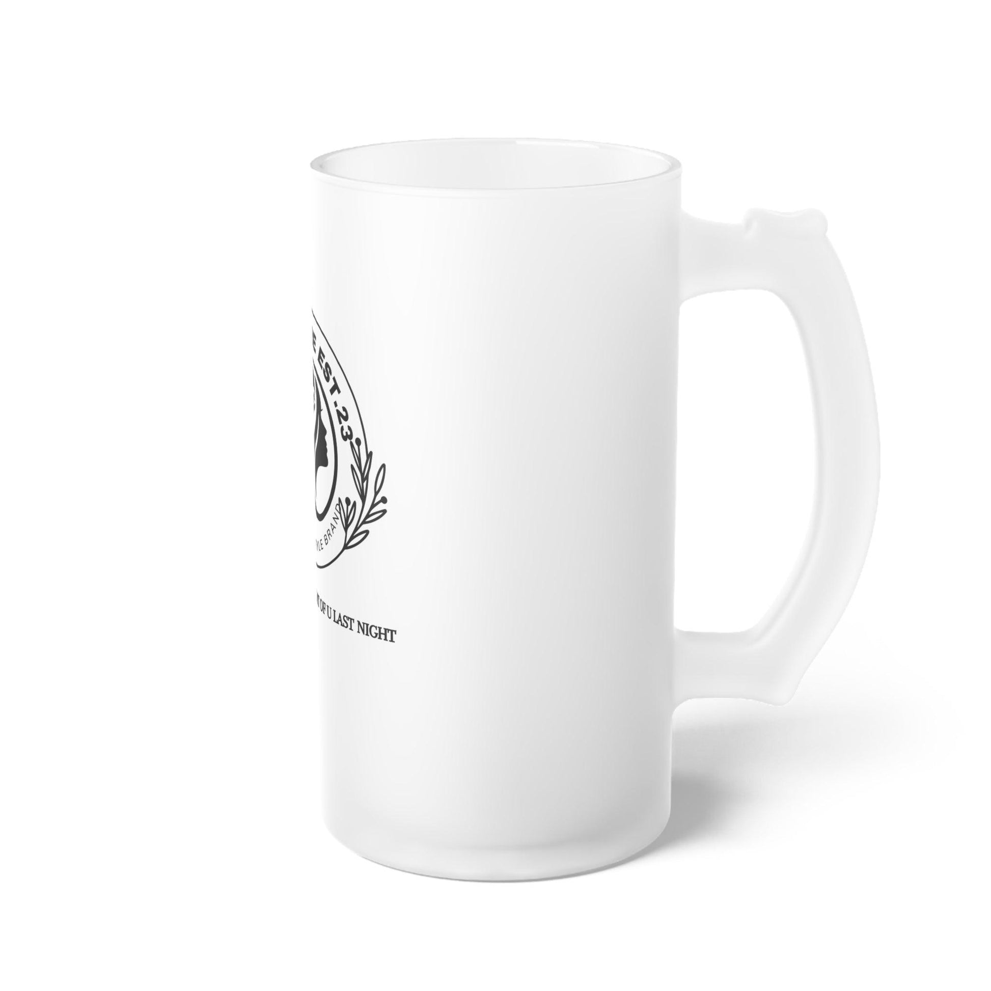 Frosted Glass Latte Mug - COFFEEBRE