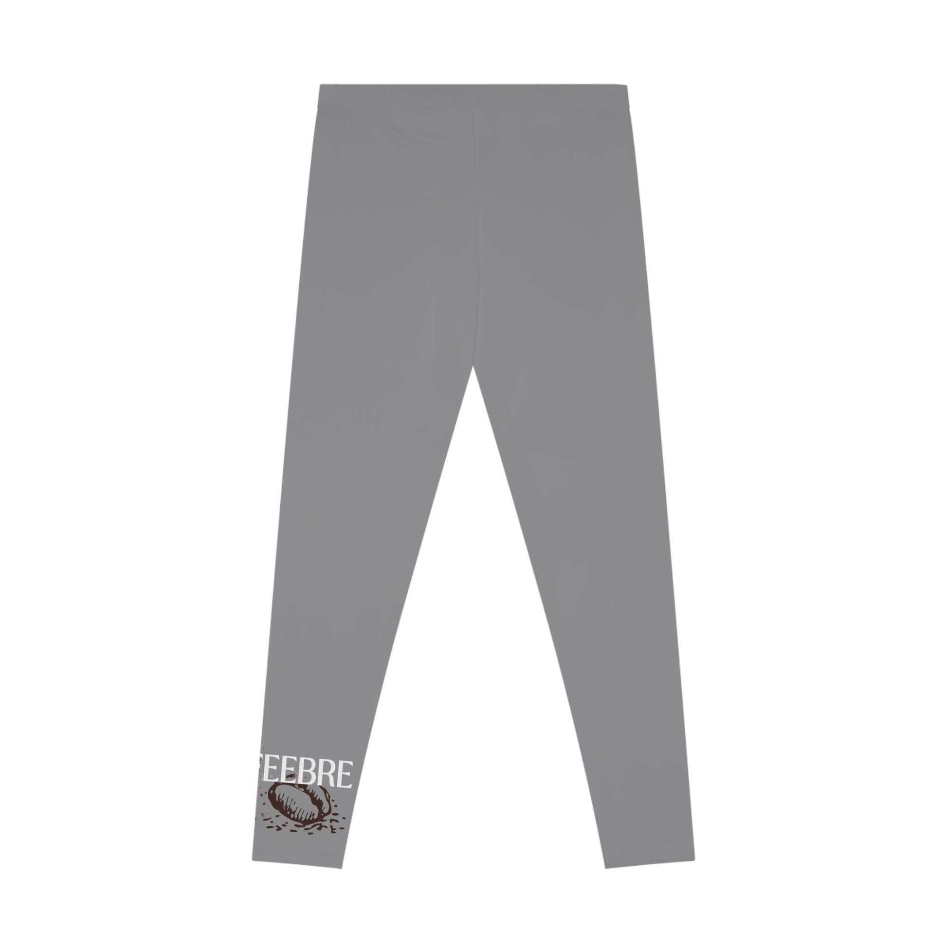 Grey Stretchy Leggings - COFFEEBRE