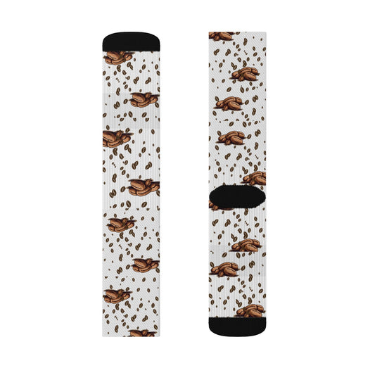 Messy Coffee Bean Socks Gift
