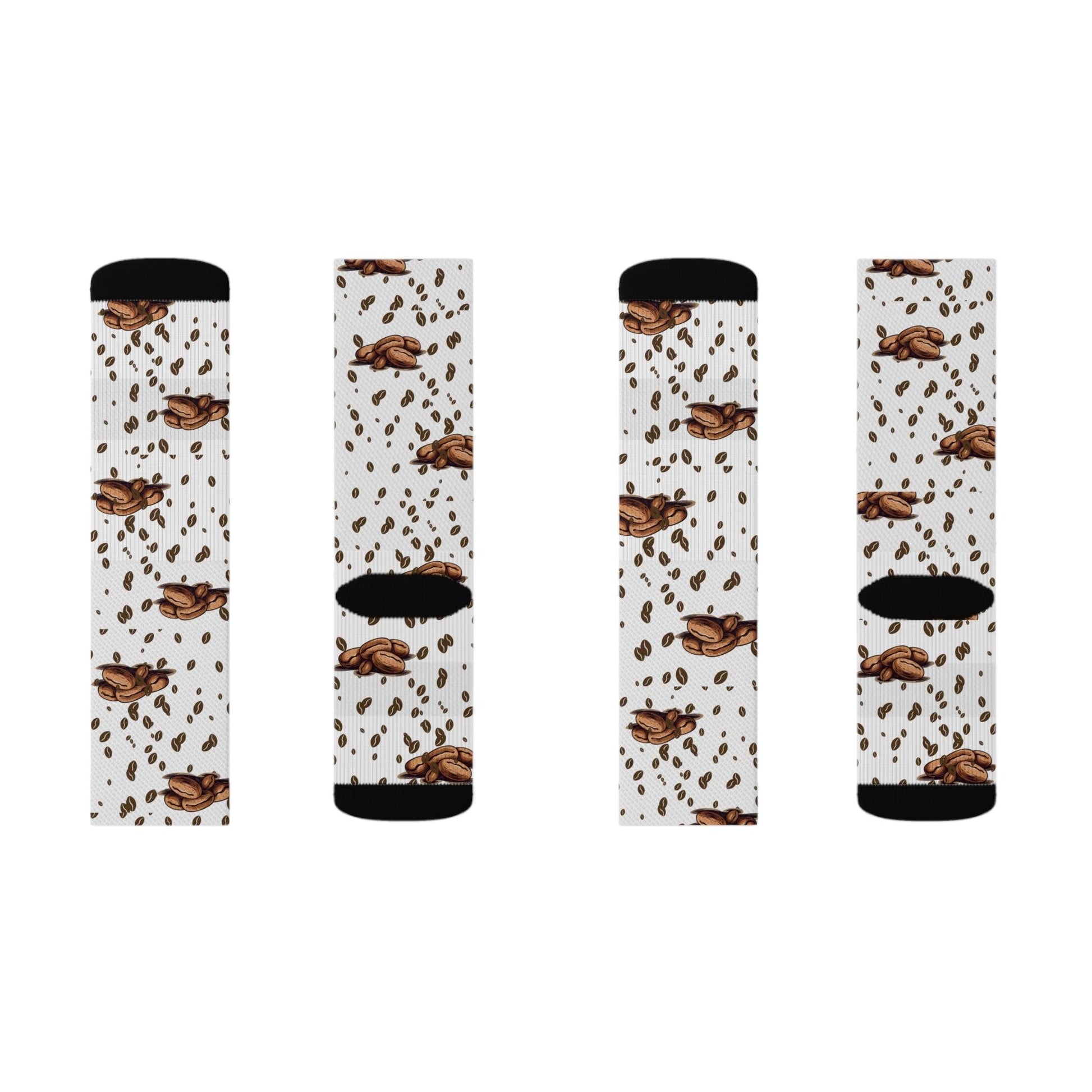 Messy Coffee Bean Socks Gift