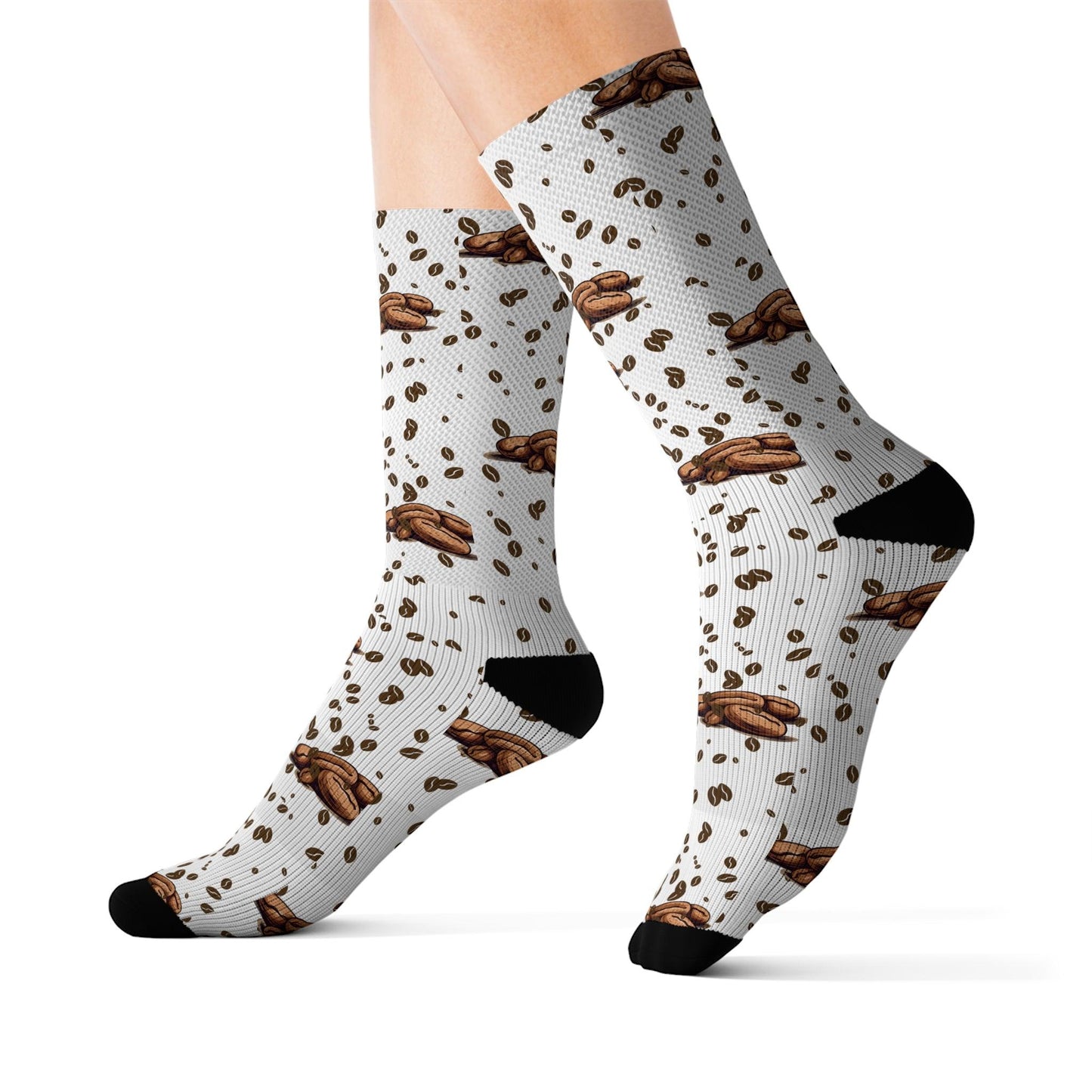 Messy Coffee Bean Socks Gift