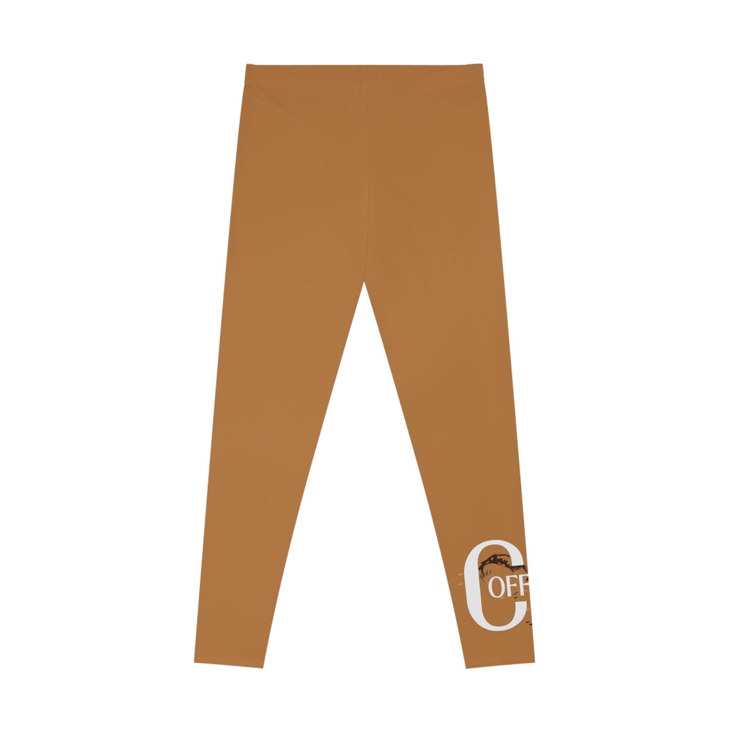 Mocha Stretchy Leggings - COFFEEBRE