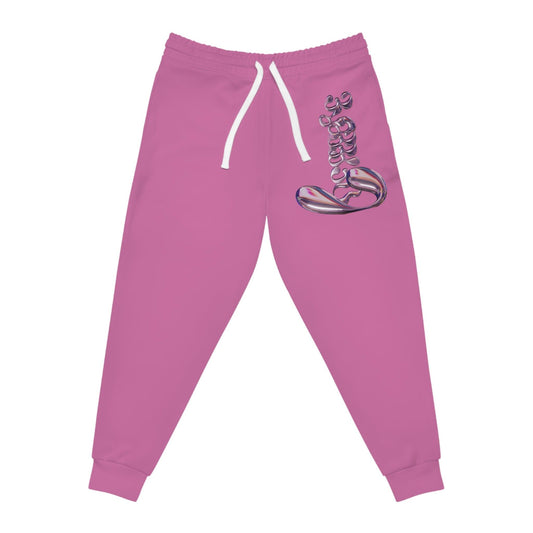 Pink Coffeebre Athletic Joggers