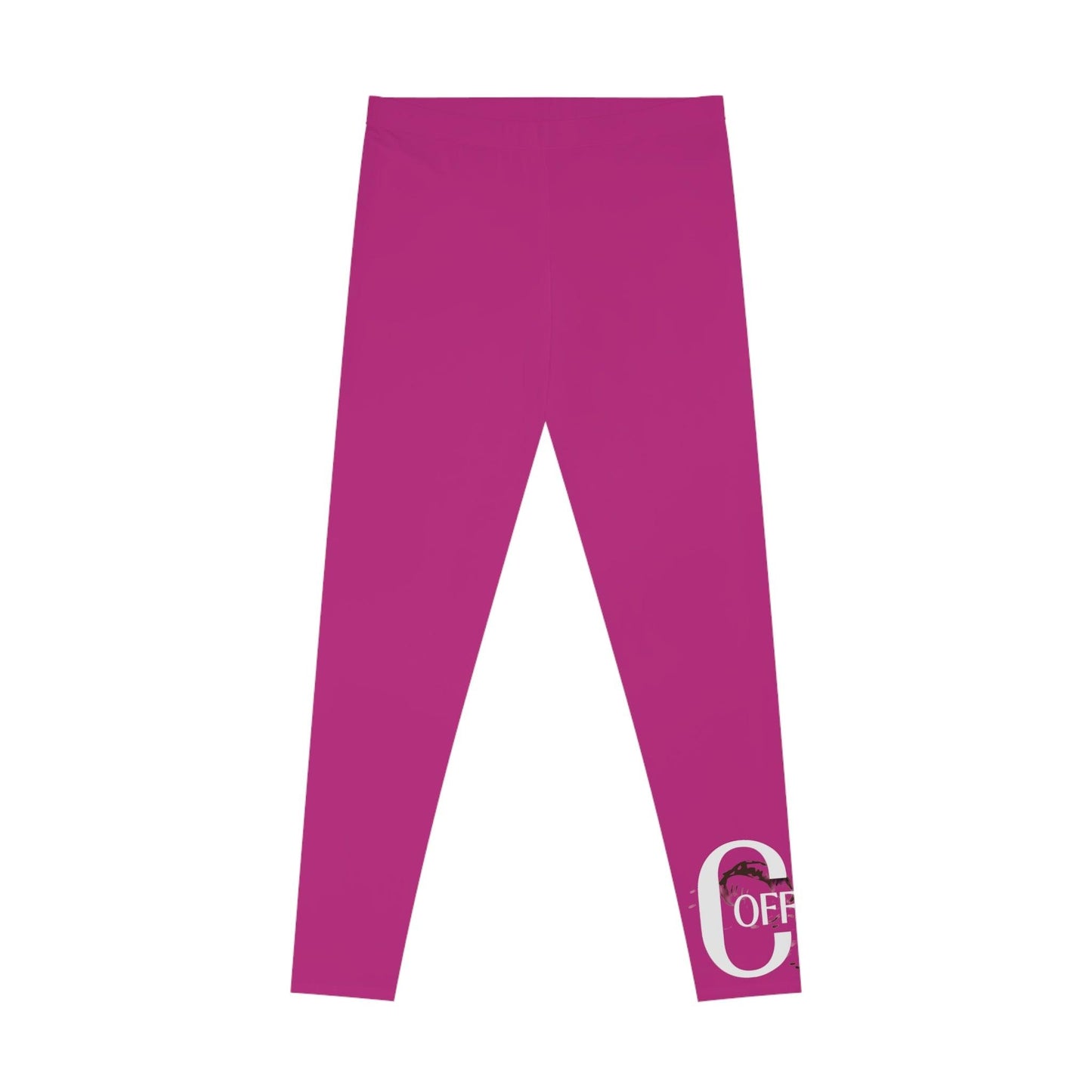 Pink Stretchy Leggings - COFFEEBRE