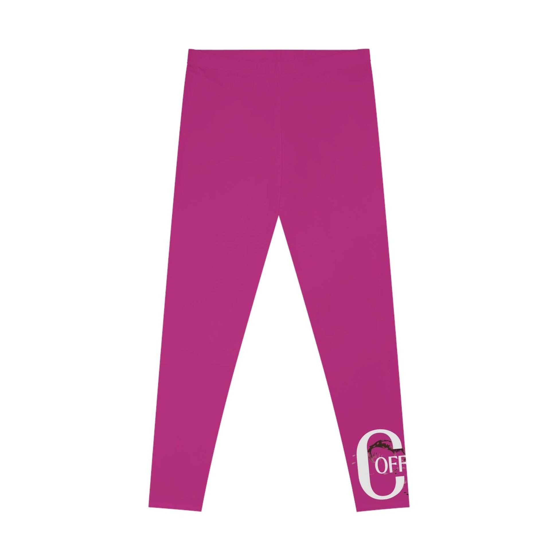 Pink Stretchy Leggings - COFFEEBRE