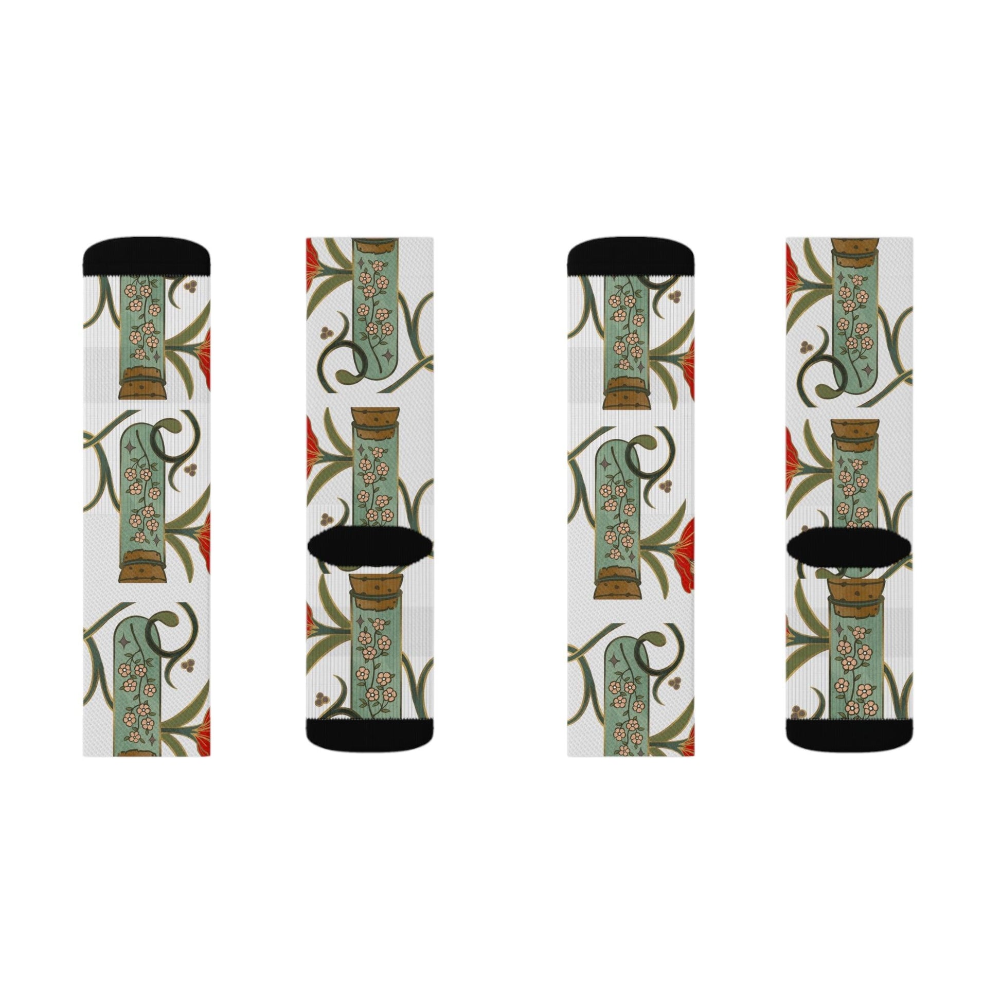 Retro Vintage Socks - COFFEEBRE