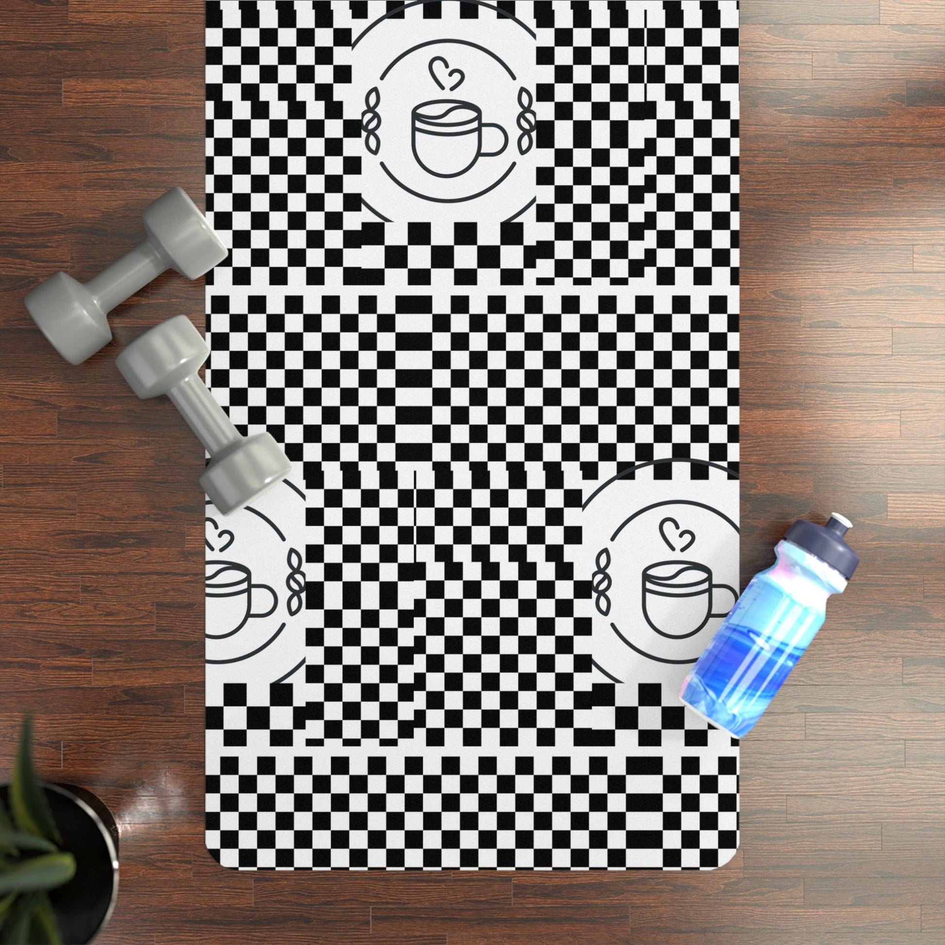 Rubber Pilates & Yoga Mat