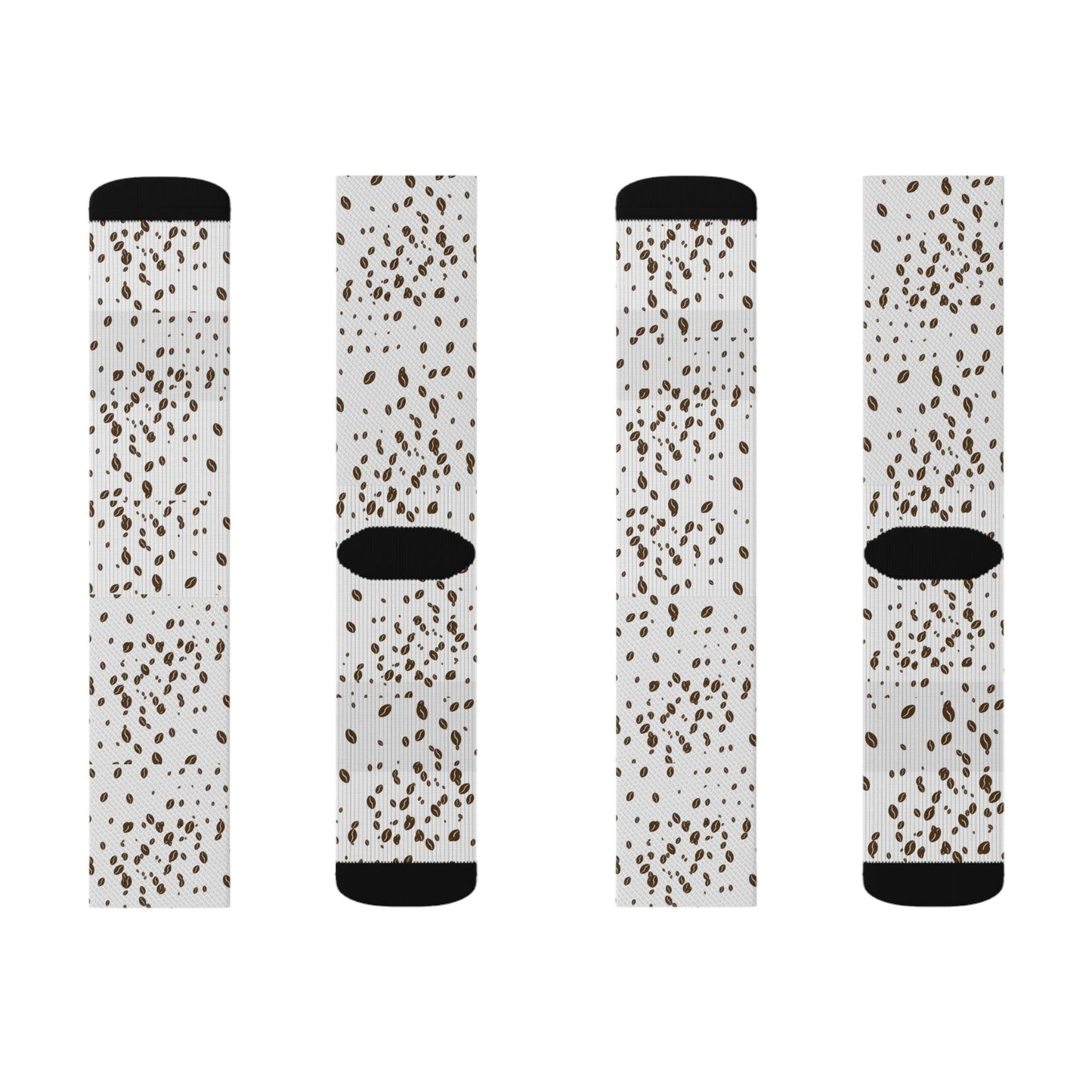 Scattered Coffee Beans Socks Gift