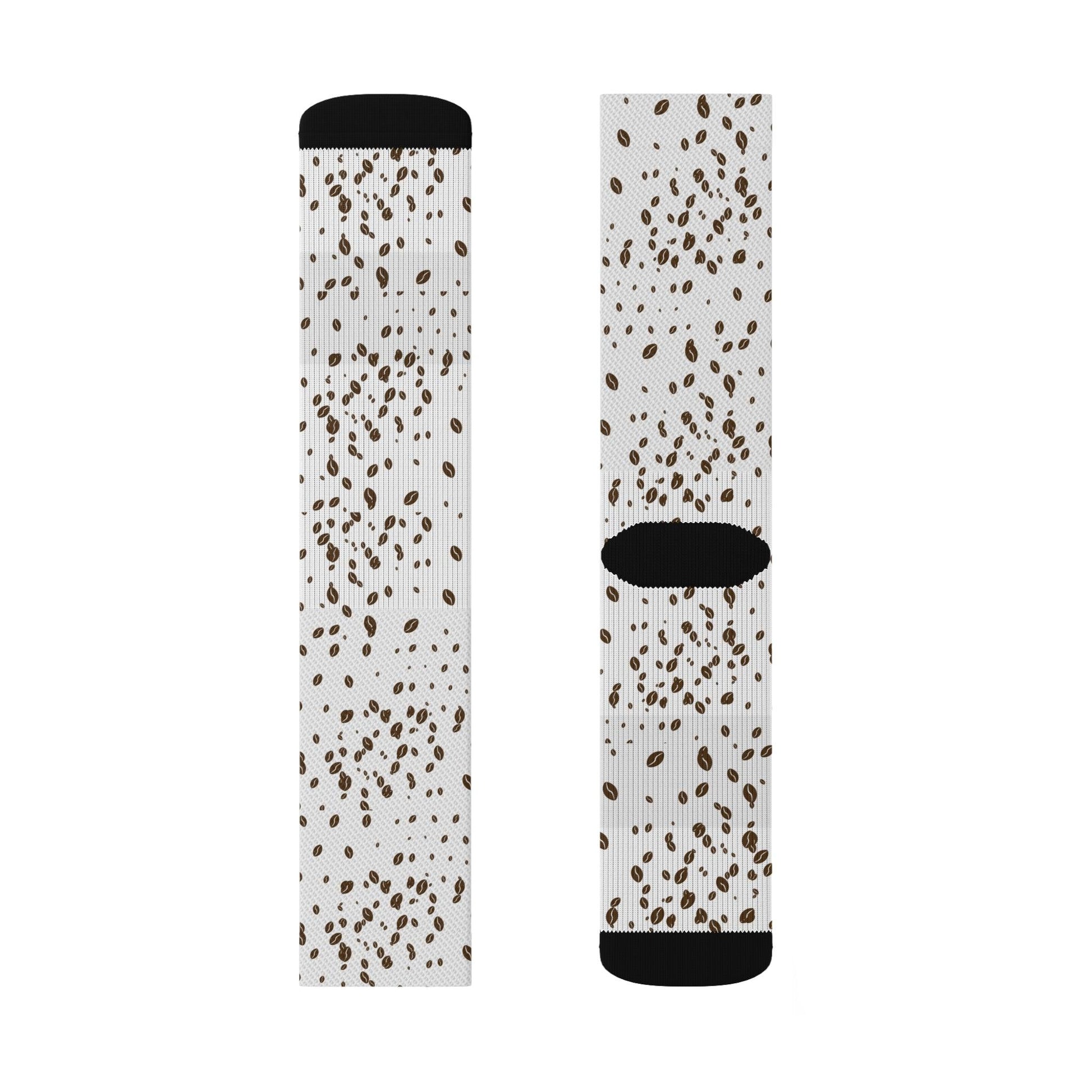 Scattered Coffee Beans Socks Gift