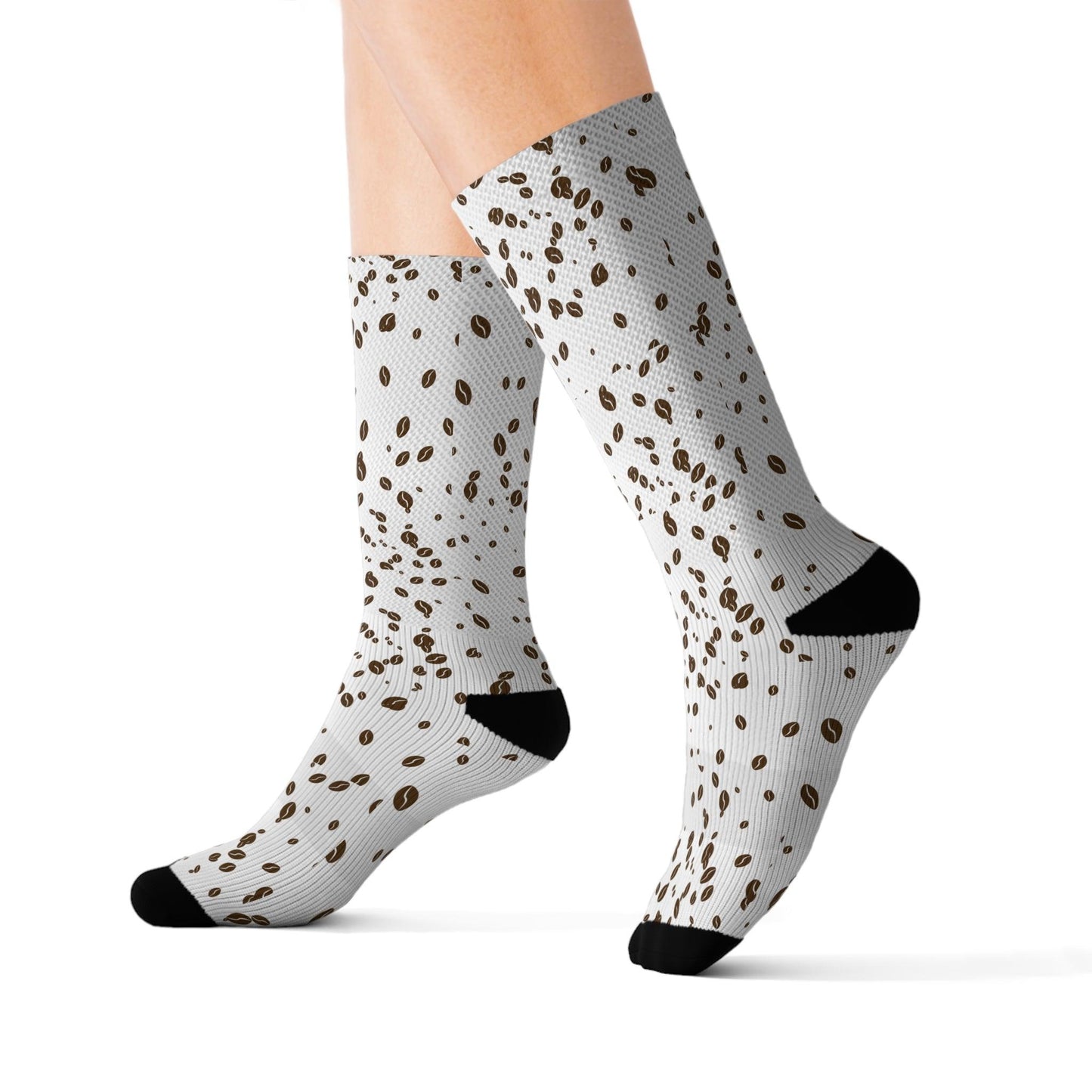 Scattered Coffee Beans Socks Gift