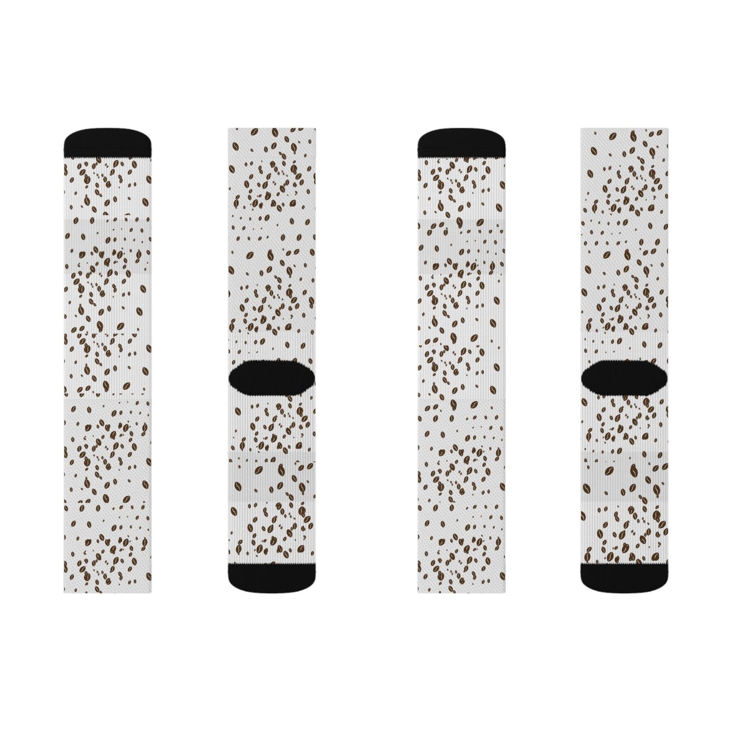 Scattered Coffee Beans Socks Gift