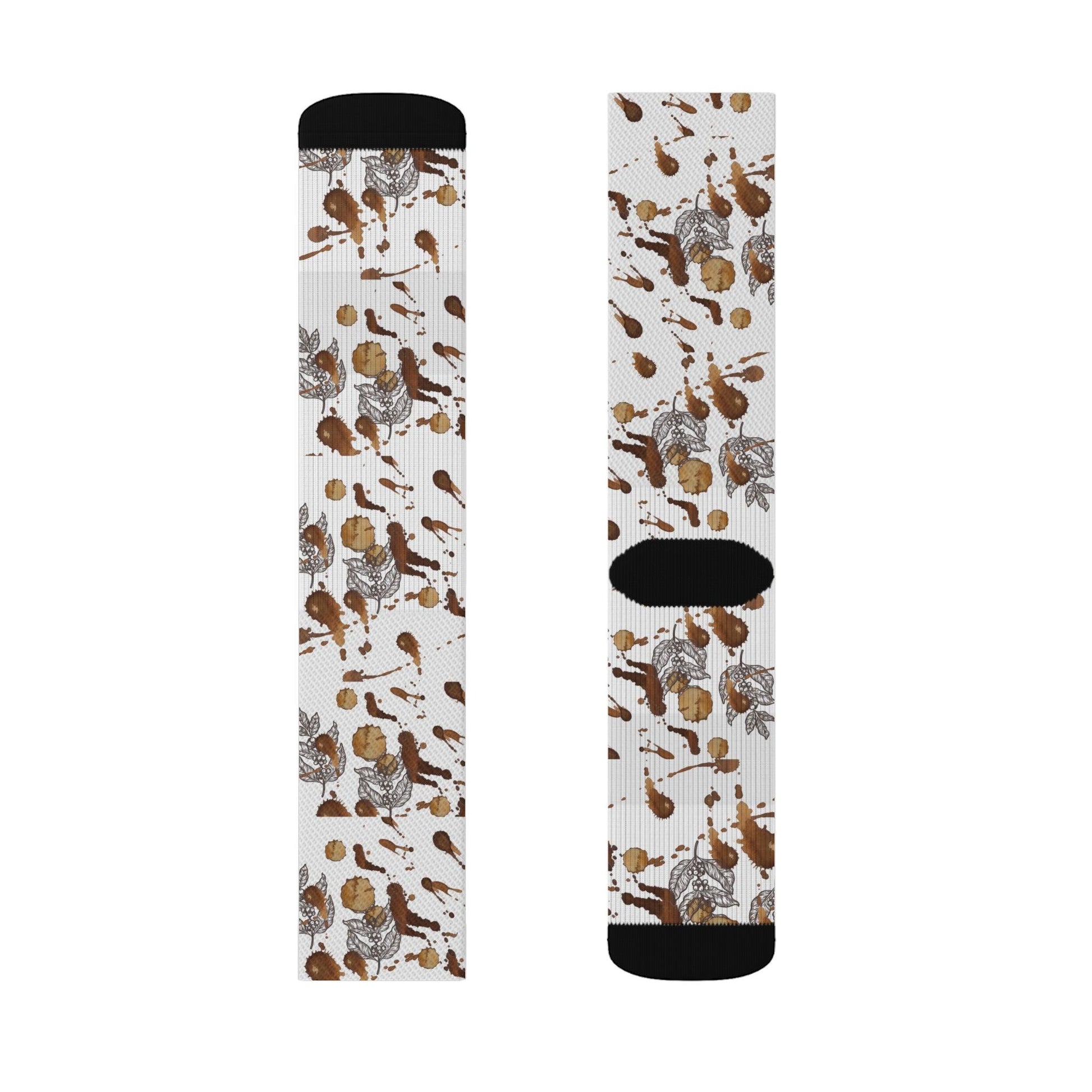 Sticky Coffee Mess and Leaf Socks Gift