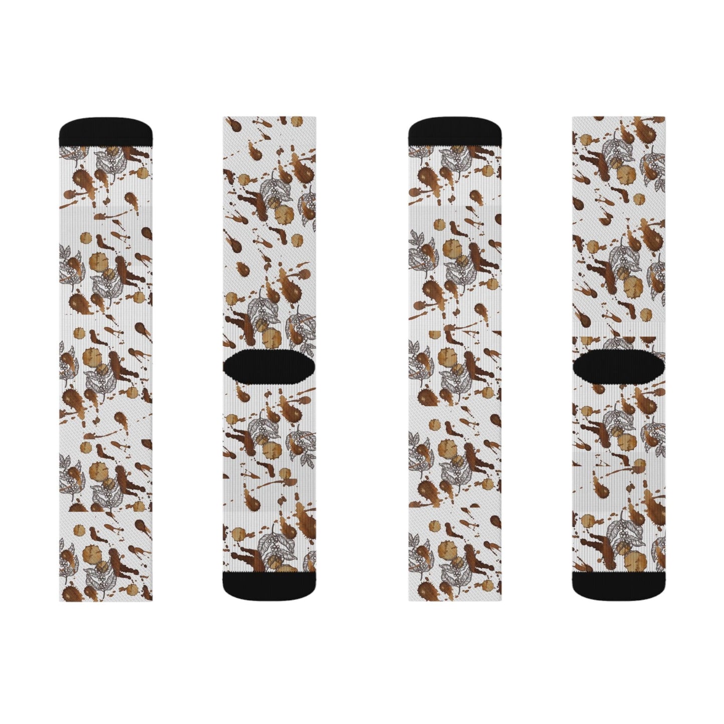 Sticky Coffee Mess and Leaf Socks Gift
