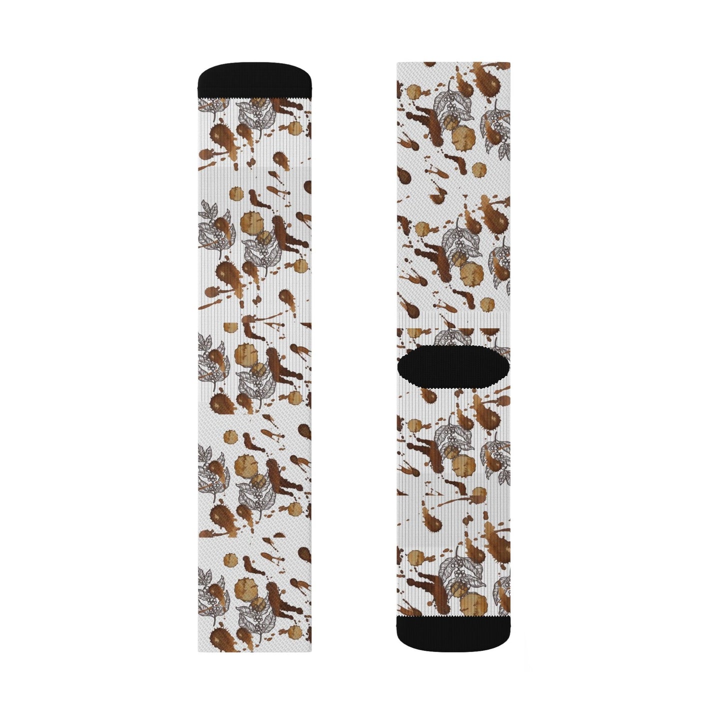 Sticky Coffee Mess and Leaf Socks Gift