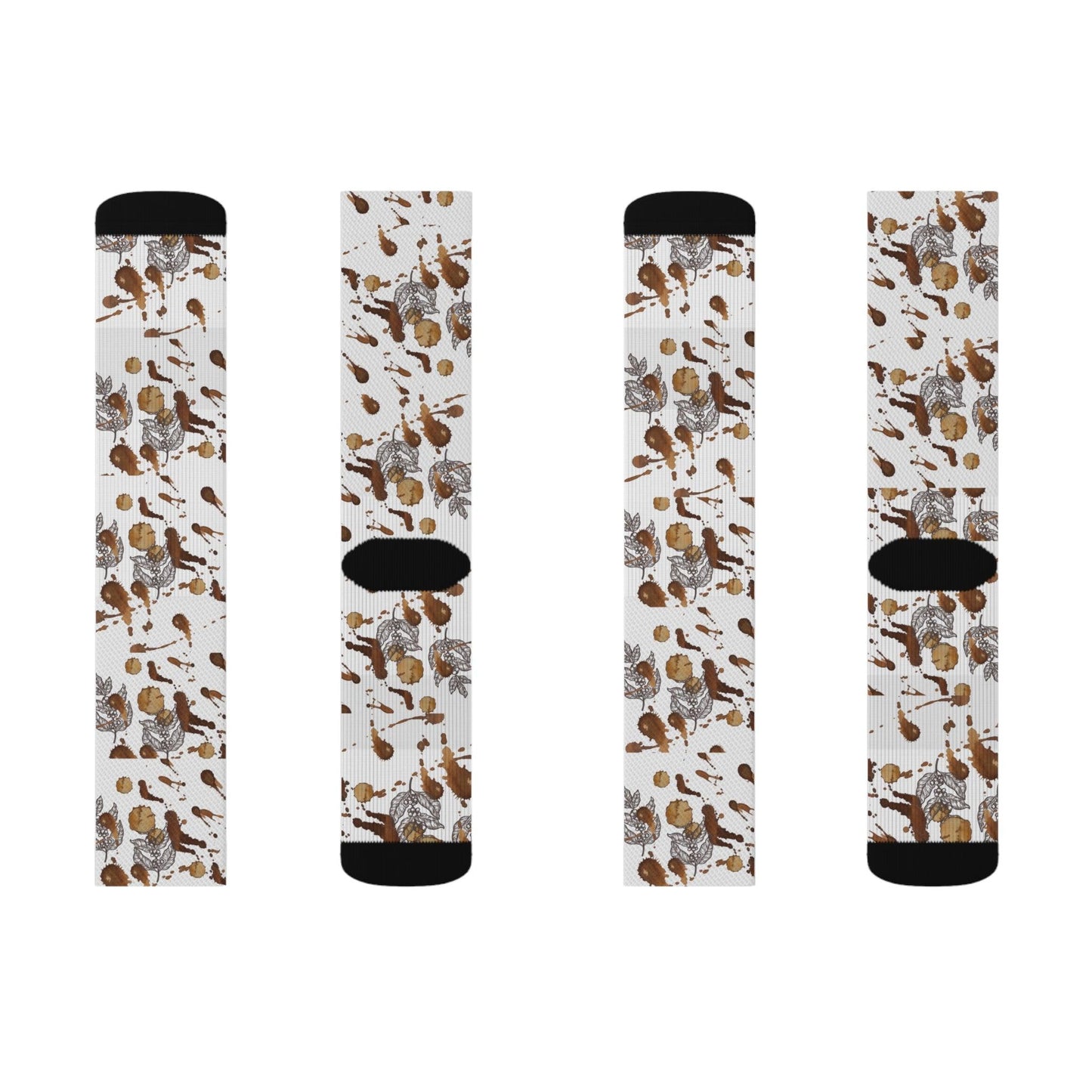 Sticky Coffee Mess and Leaf Socks Gift
