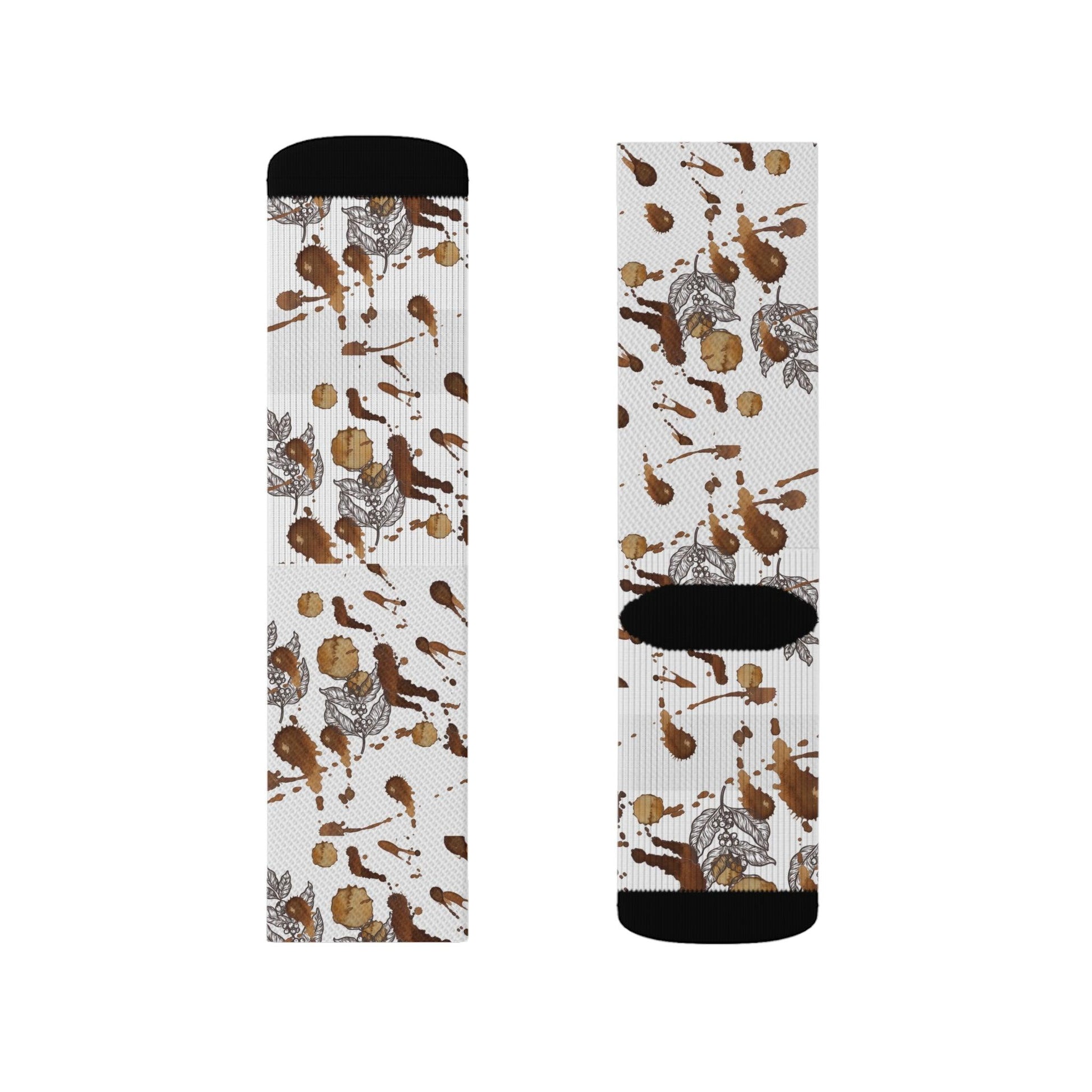 Sticky Coffee Mess and Leaf Socks Gift