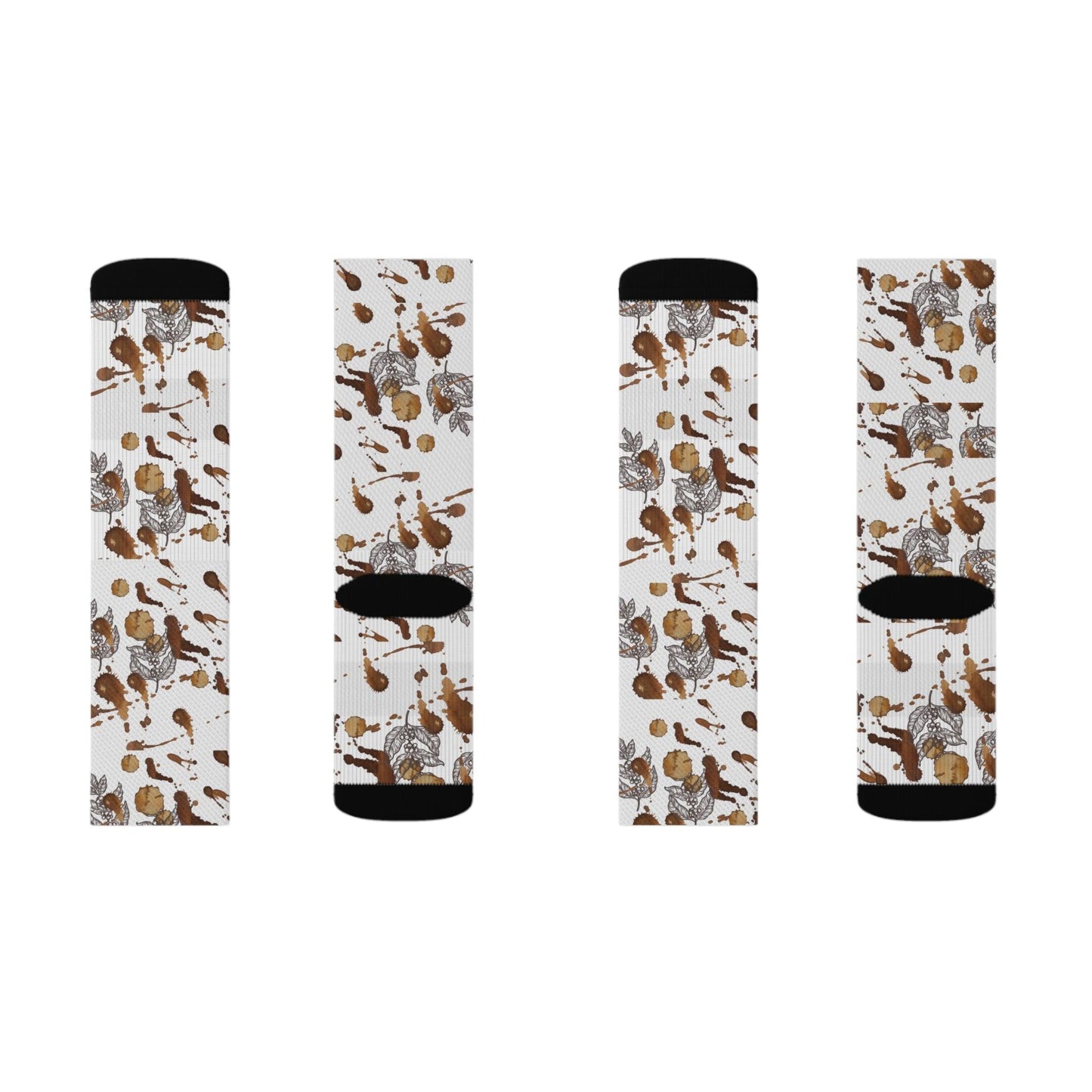 Sticky Coffee Mess and Leaf Socks Gift