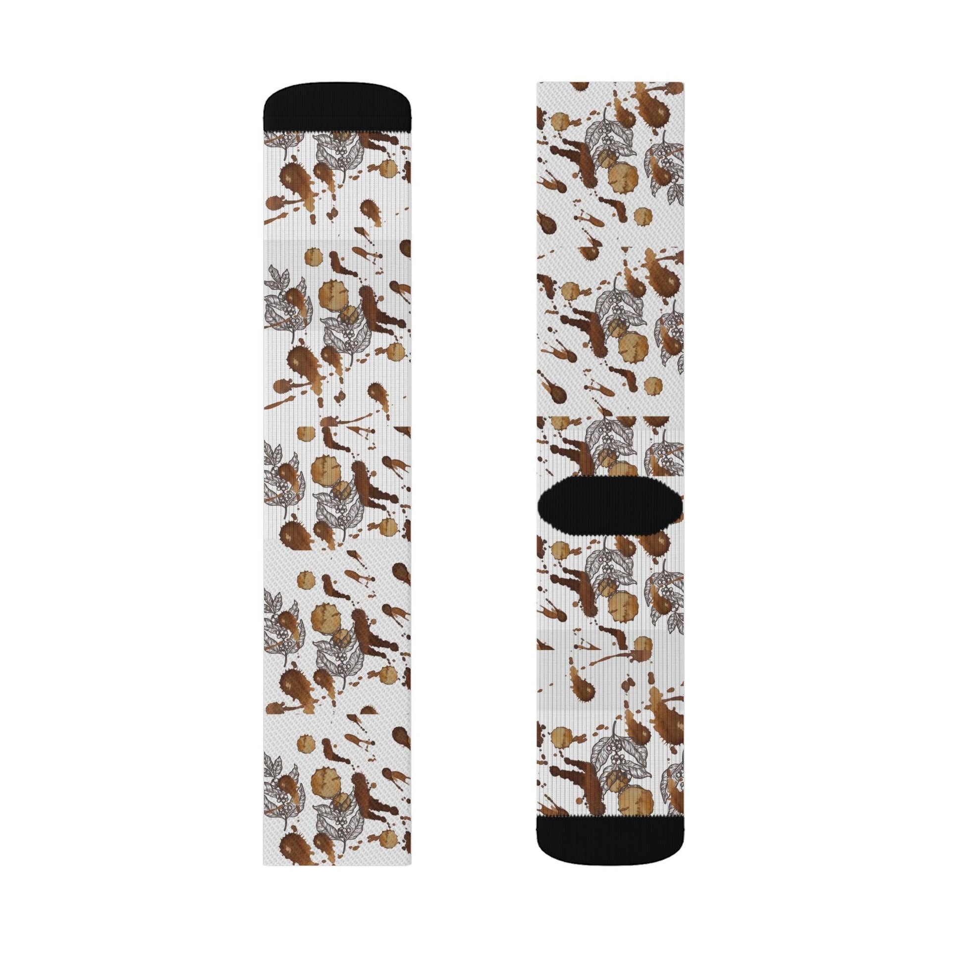 Sticky Coffee Mess and Leaf Socks Gift