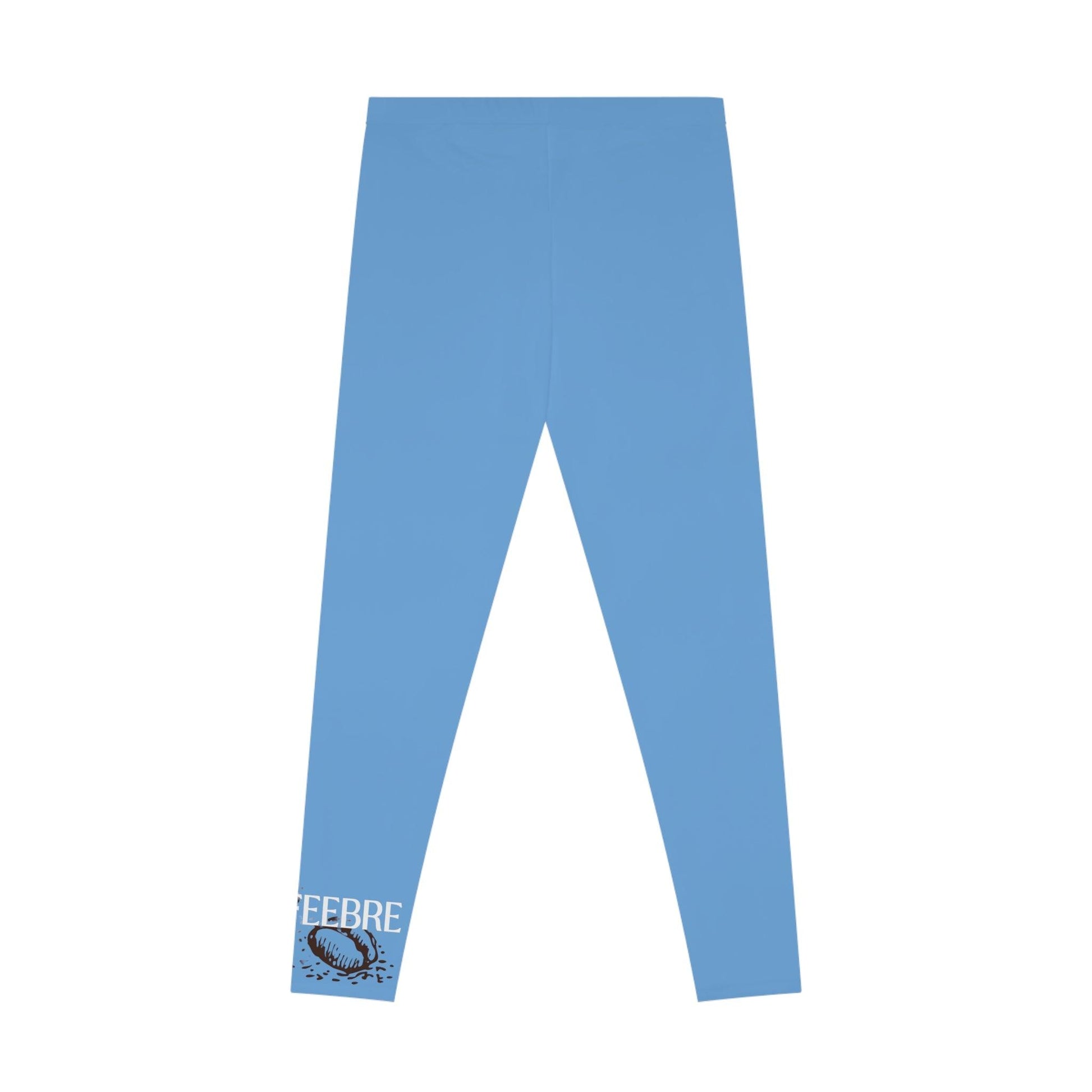 Stretchy Light Blue Leggings - COFFEEBRE