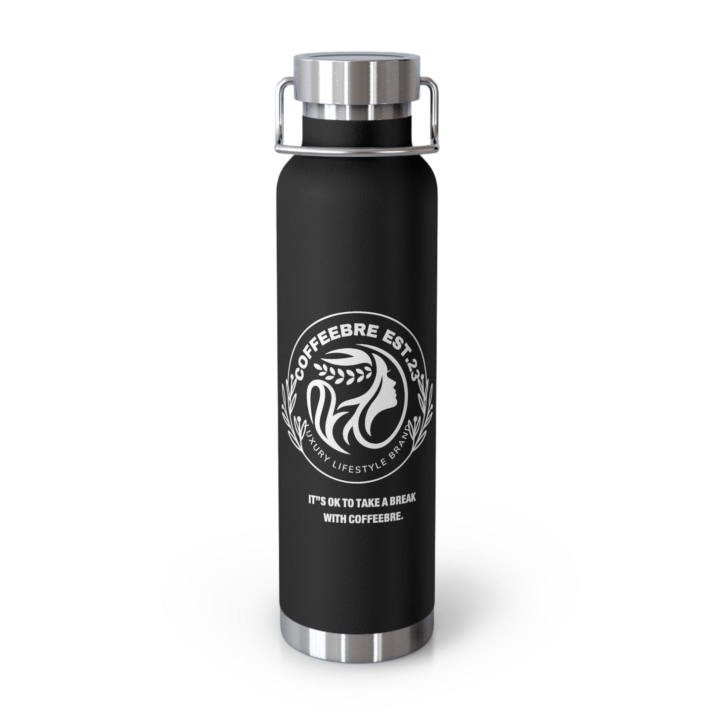 Travel Copper Vacuum Insulated Bottle, 22oz - COFFEEBRE