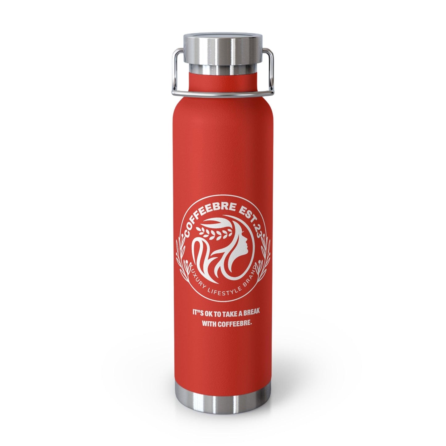 Travel Copper Vacuum Insulated Bottle, 22oz - COFFEEBRE