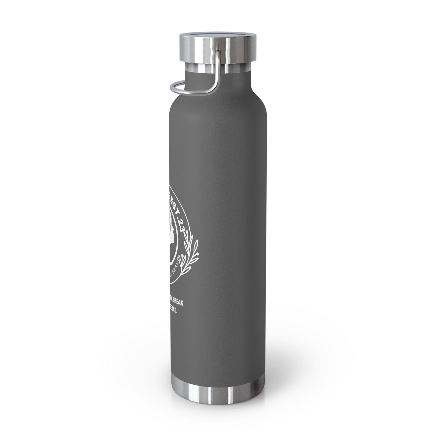 Travel Copper Vacuum Insulated Bottle, 22oz - COFFEEBRE