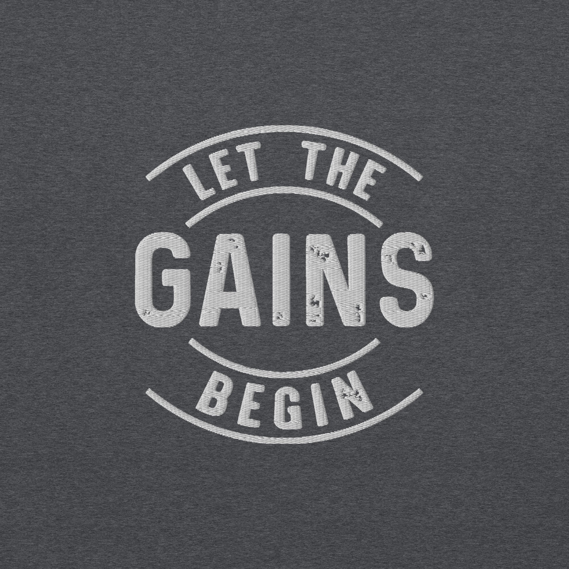Let The Gains Begin Sweatshirt - COFFEEBRE