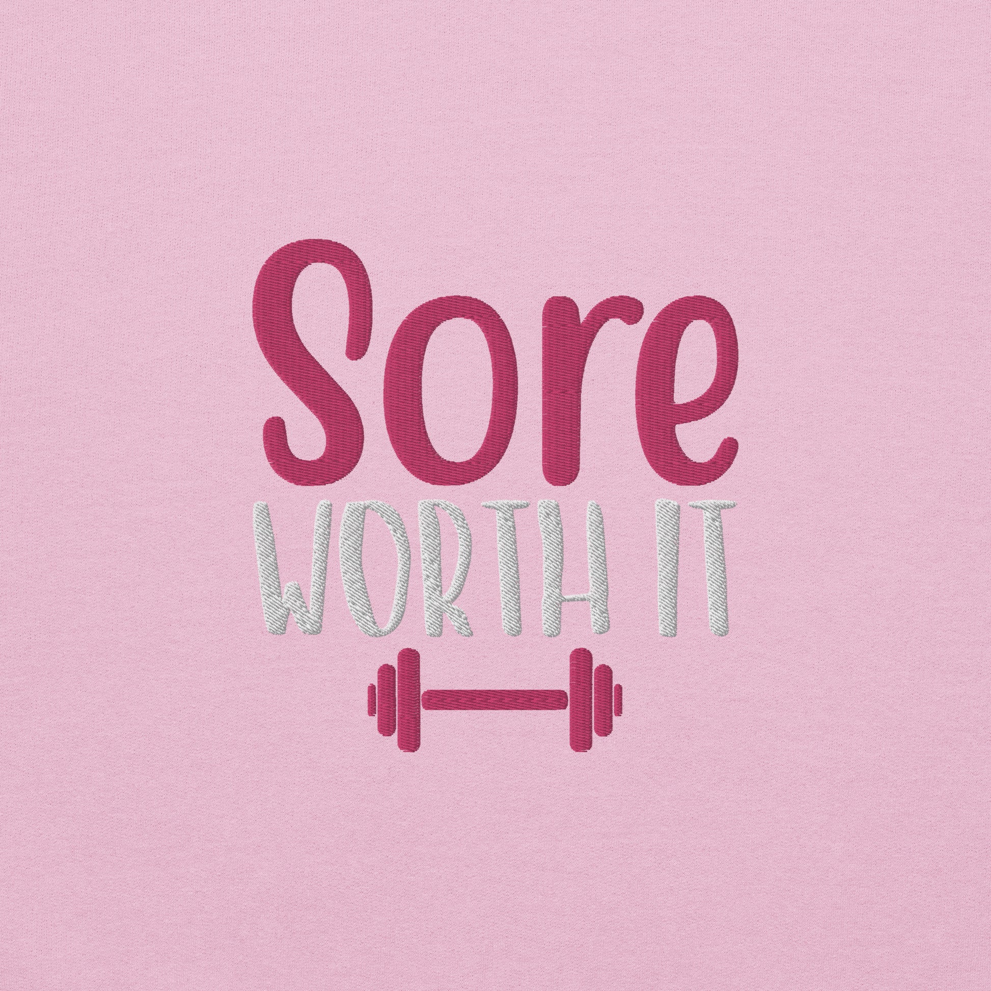 Sore Without it Embroidered Sweatshirt - COFFEEBRE