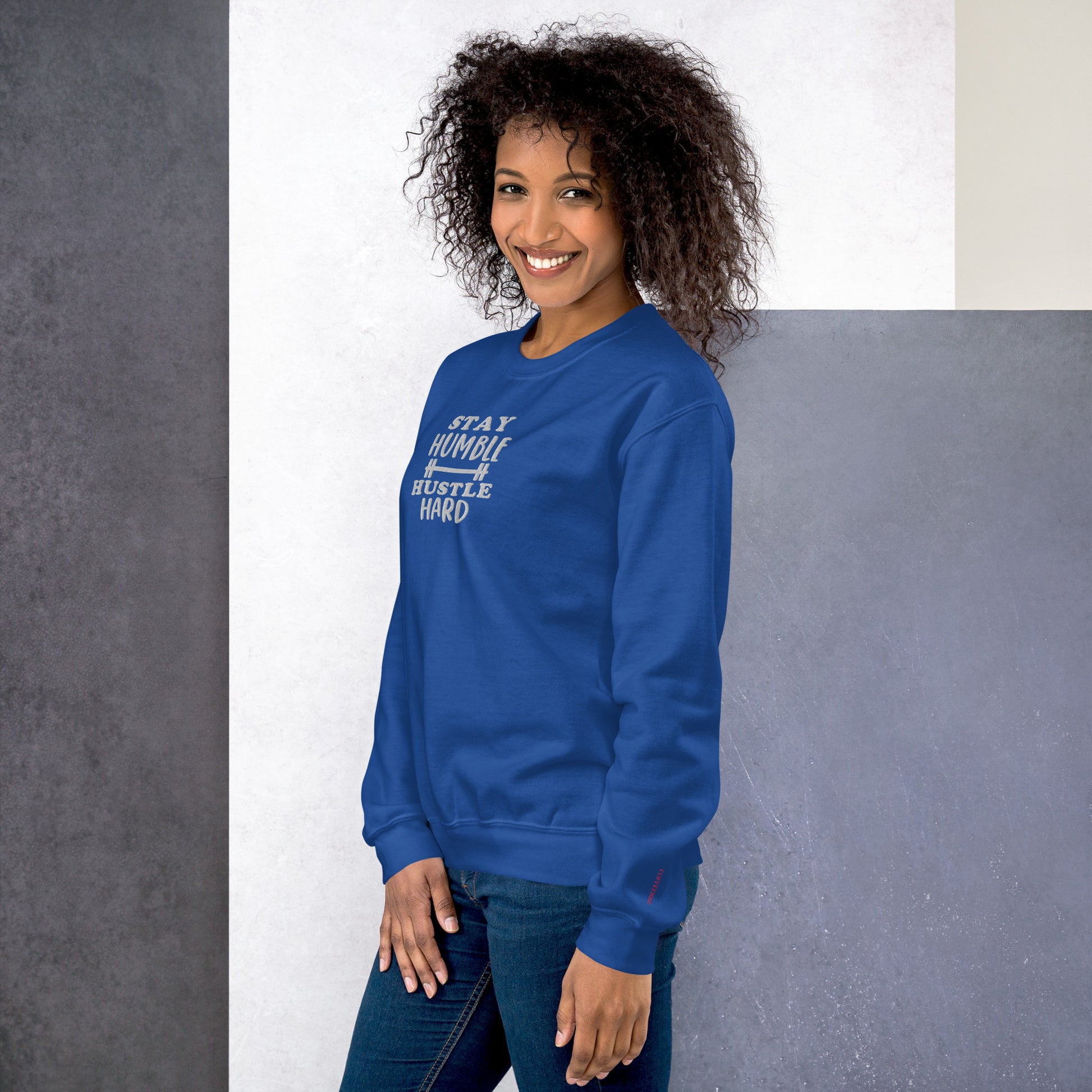 Stay Humble Hustle Hard Sweatshirt - COFFEEBRE
