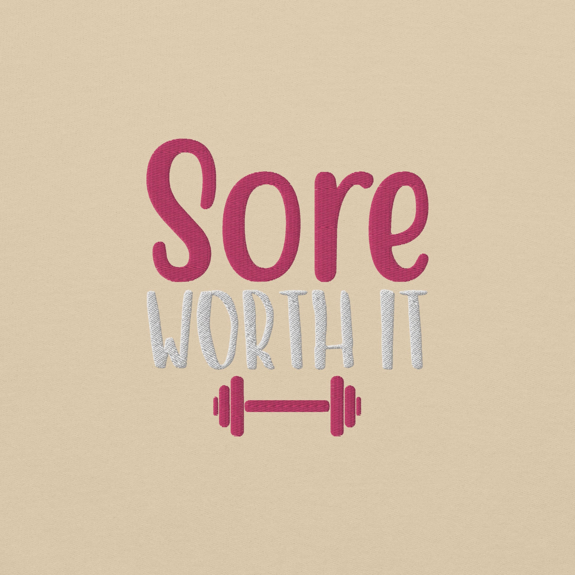Sore Without it Embroidered Sweatshirt - COFFEEBRE